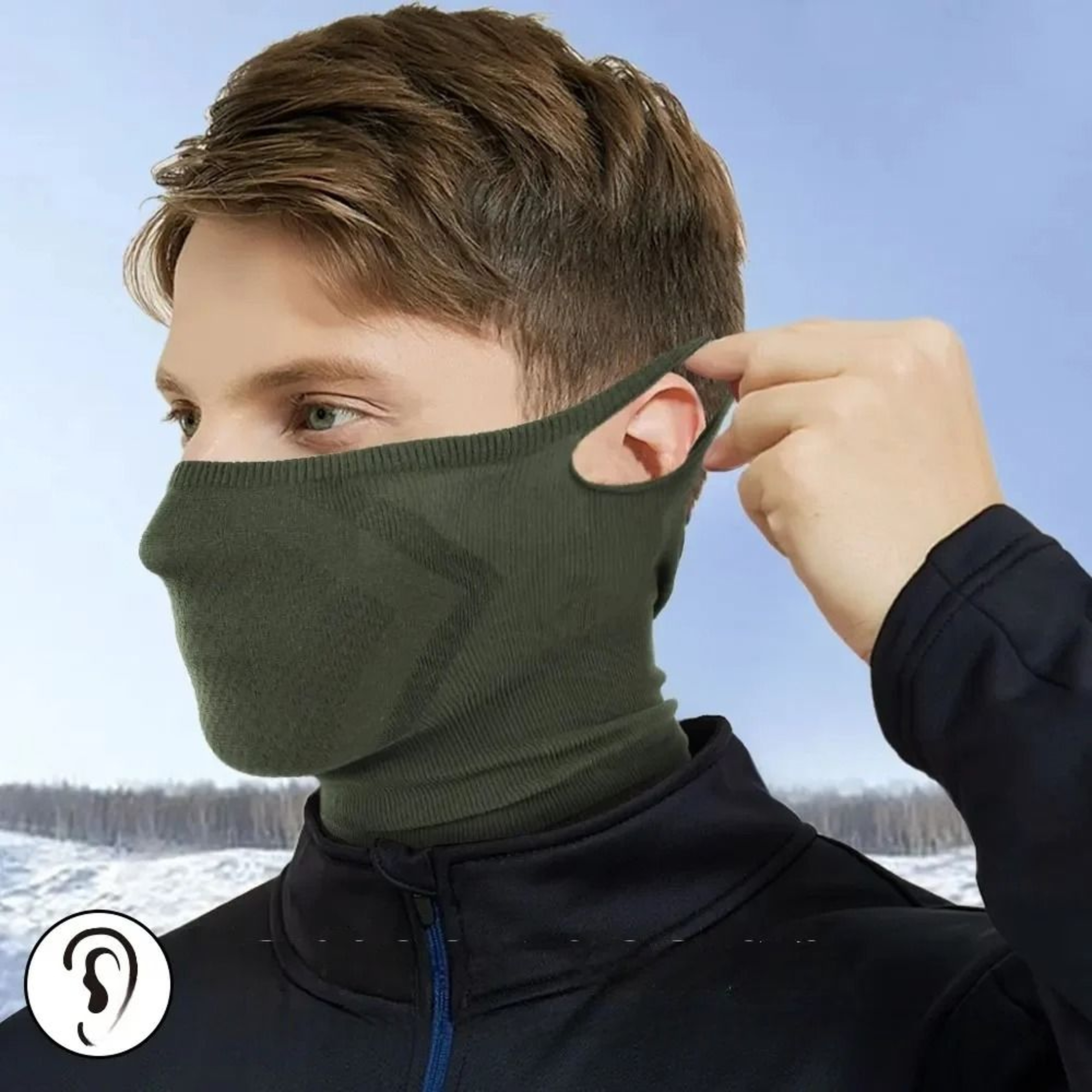 Breathable Cycling Bandana Mask  Sun Protection Neck Gaiter For Running Hiking And Outdoor Sports 0