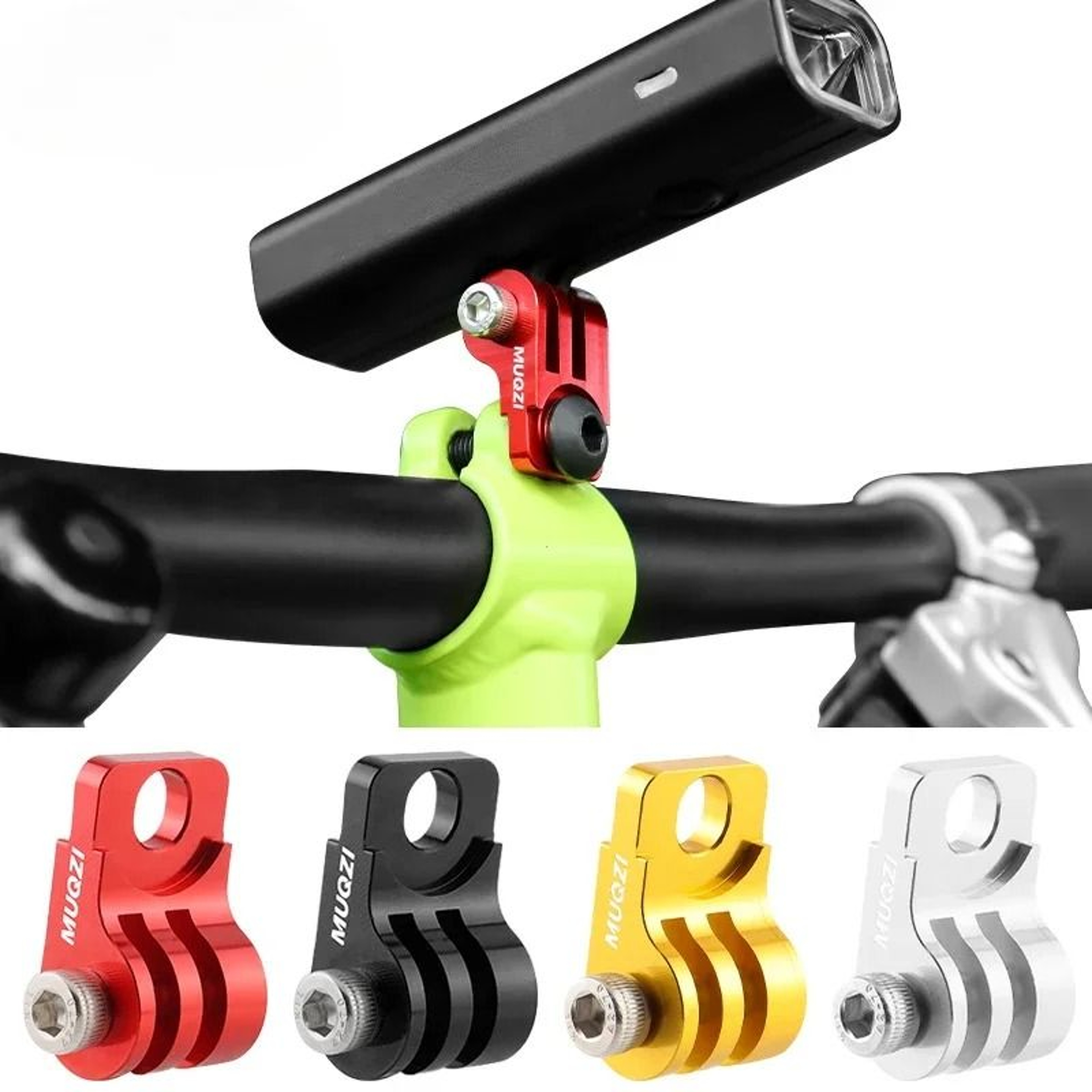 Aluminum Alloy Light Mount Holder  Bicycle Lamp And Computer Adapter For Brompton Folding Bikes 0