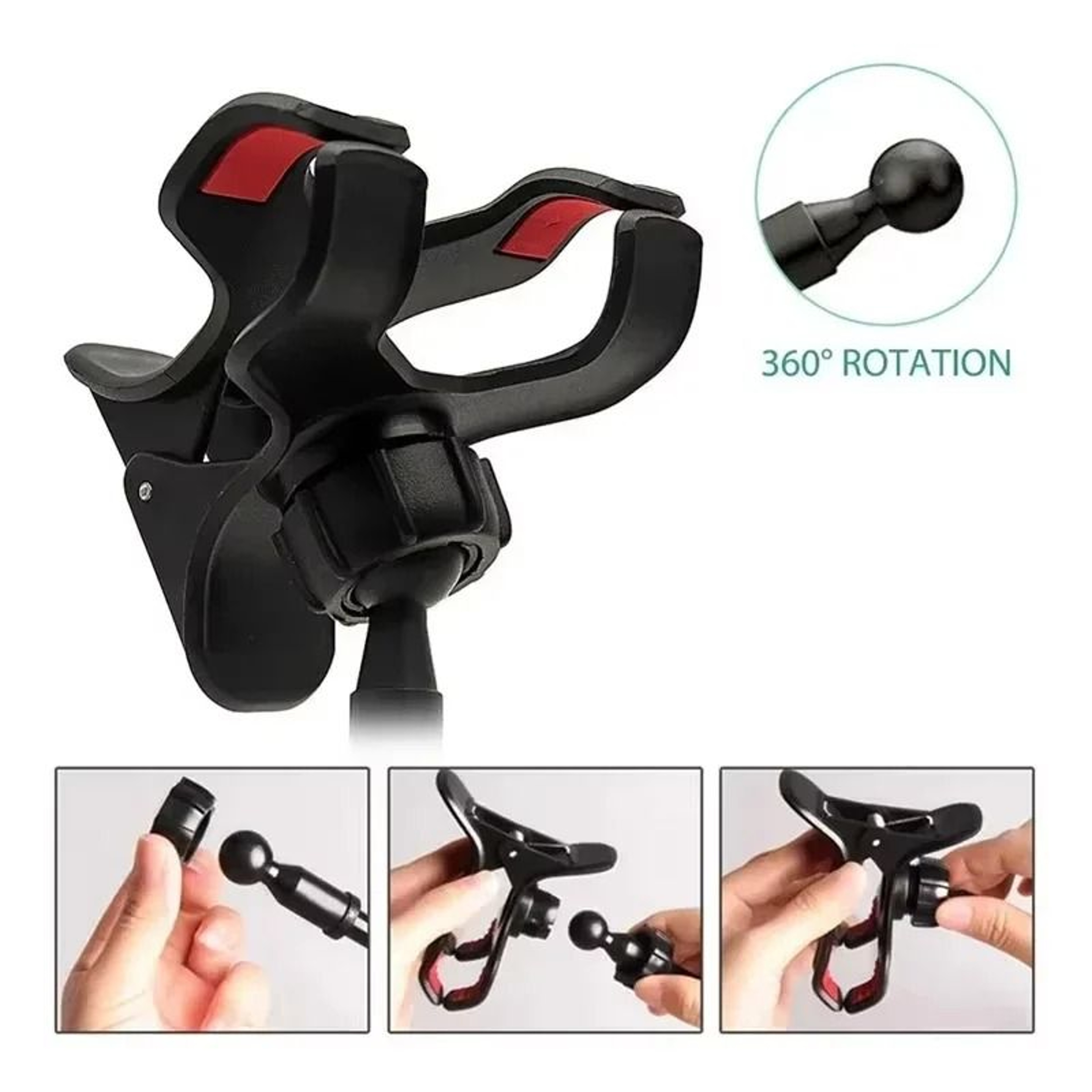 Universal Flexible Gooseneck Mobile Phone Holder For Bed Or Desk 4