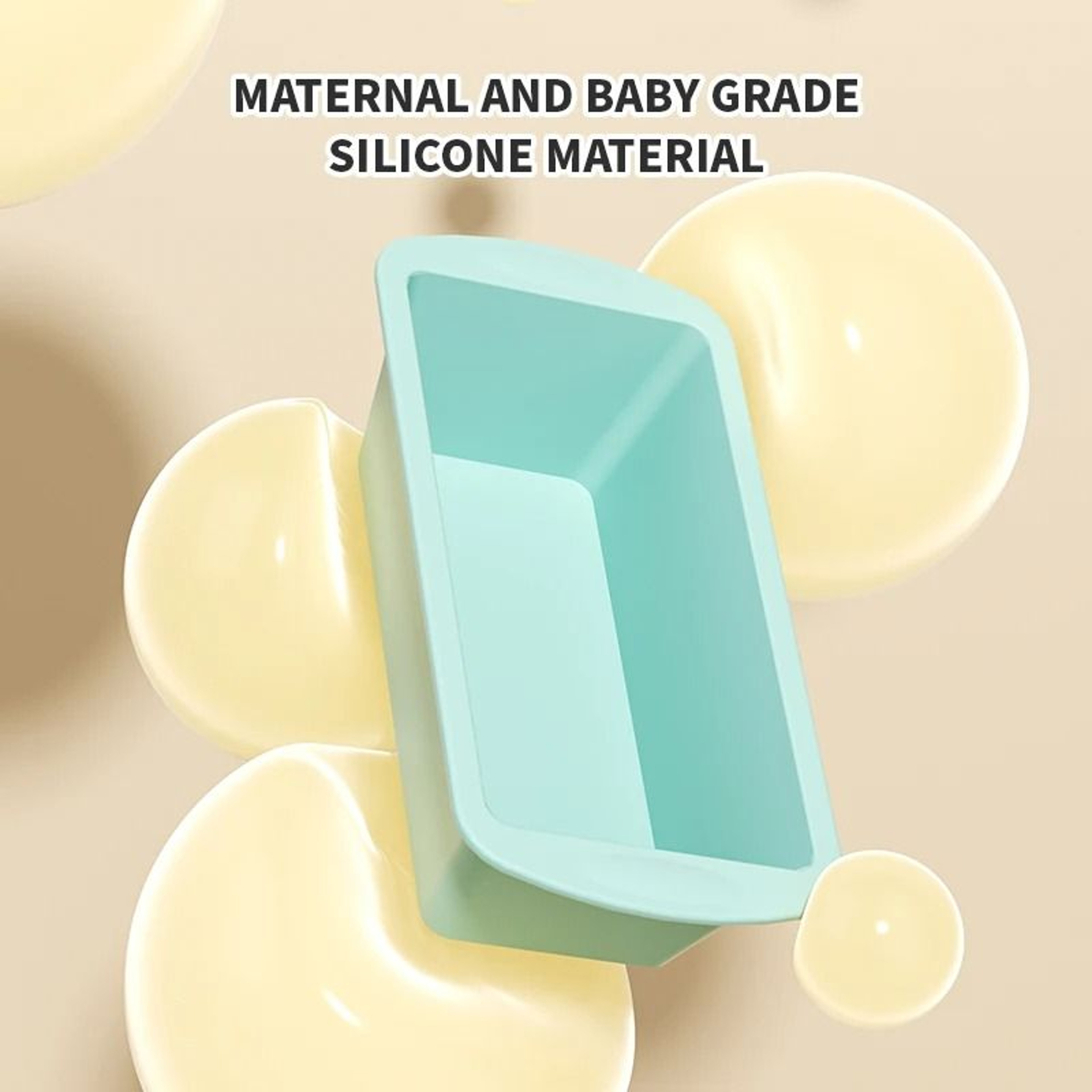 Nonstick Silicone Mini Loaf Baking Pan 2