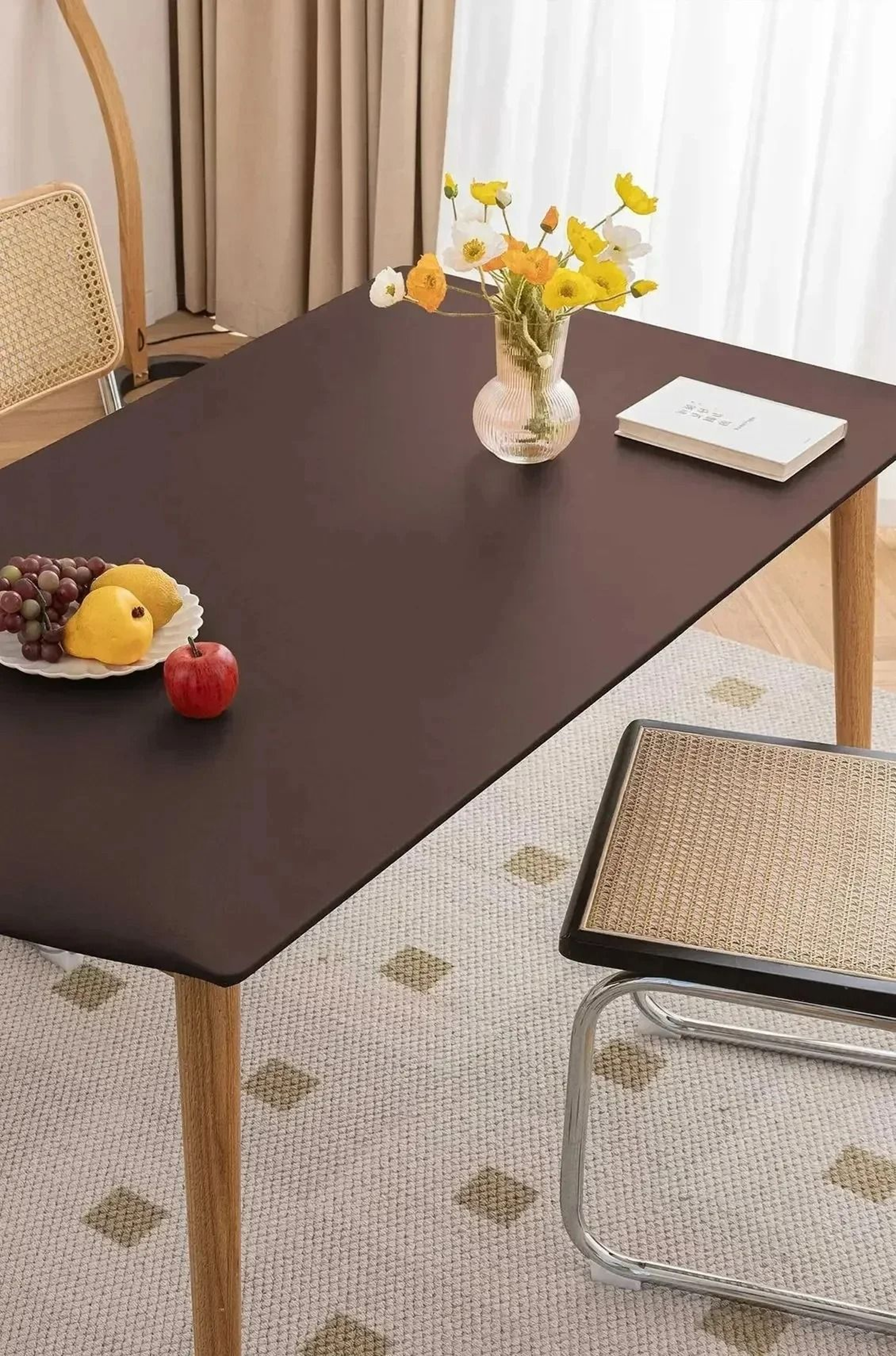 Waterproof Leather Tablecloth Pad For Dining Or Work Tables 6