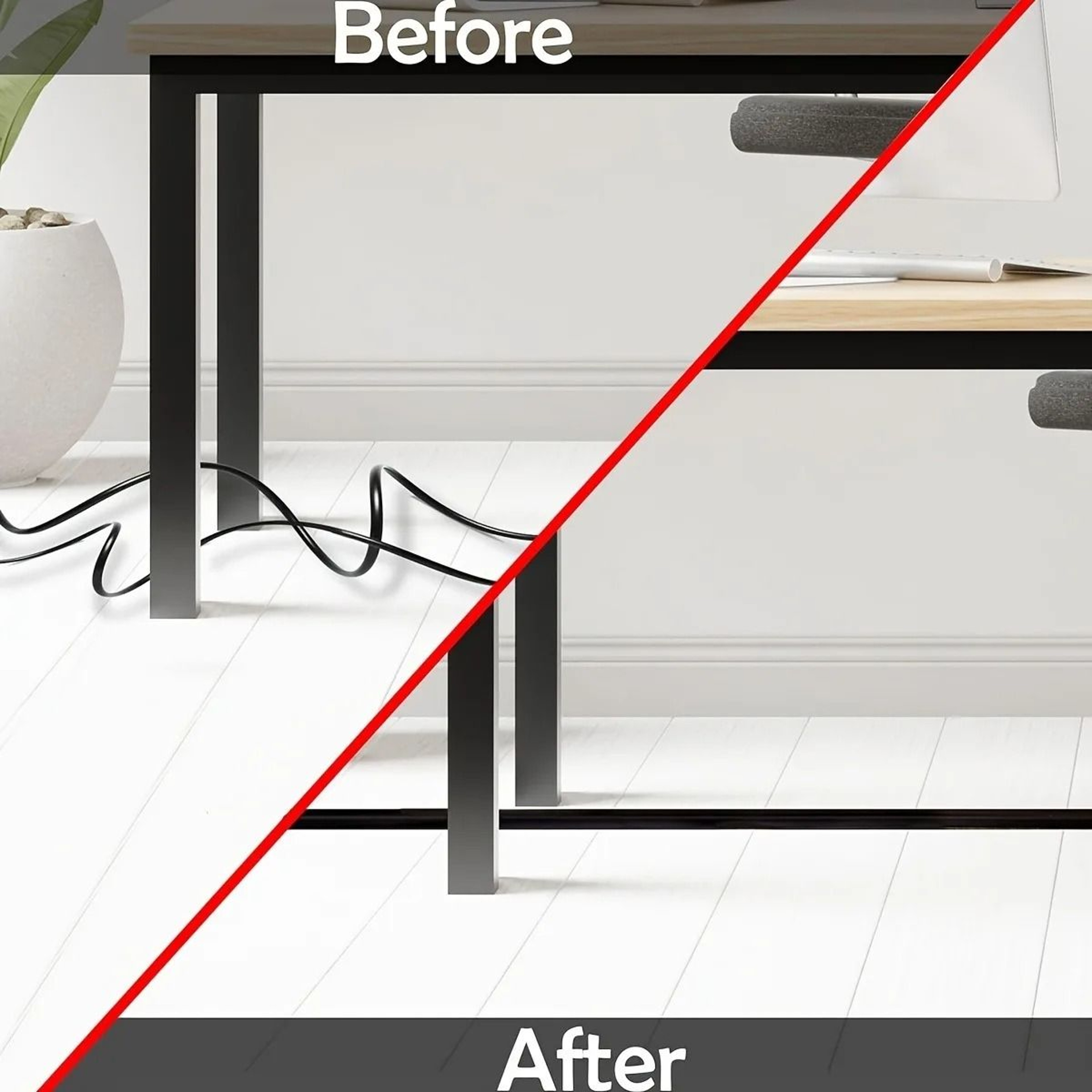 Self Adhesive Floor Cable Protector Strip 2
