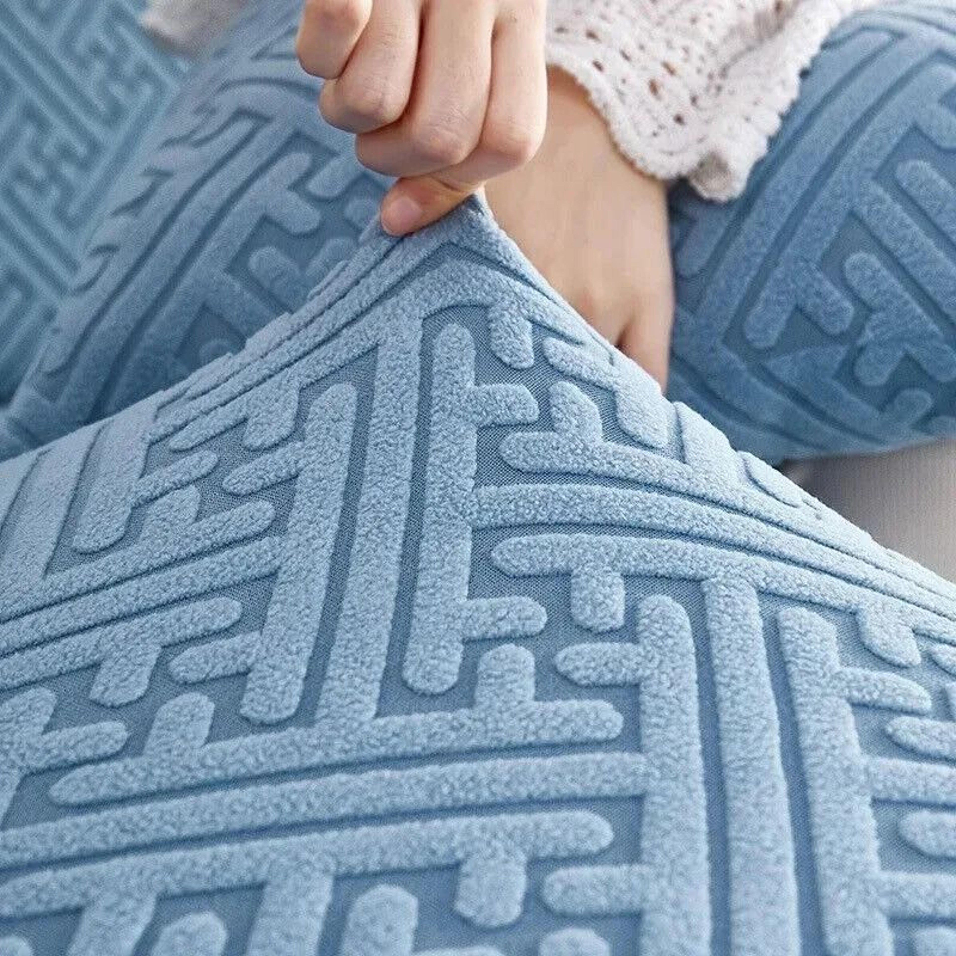 Stretch Armrest Covers For Sofa Or Chair 2
