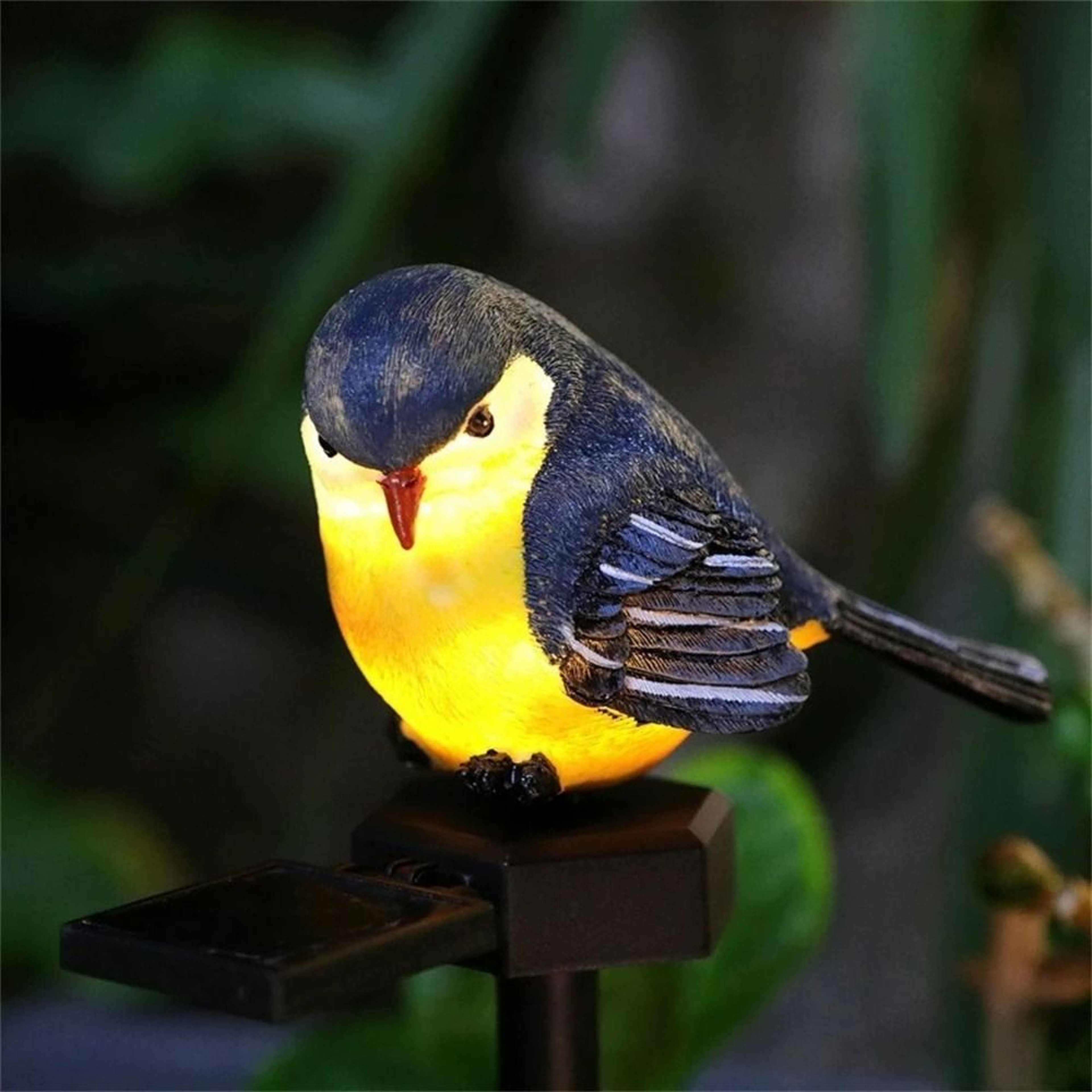Solar Bird Garden Light Outdoor Resin Decoration 0