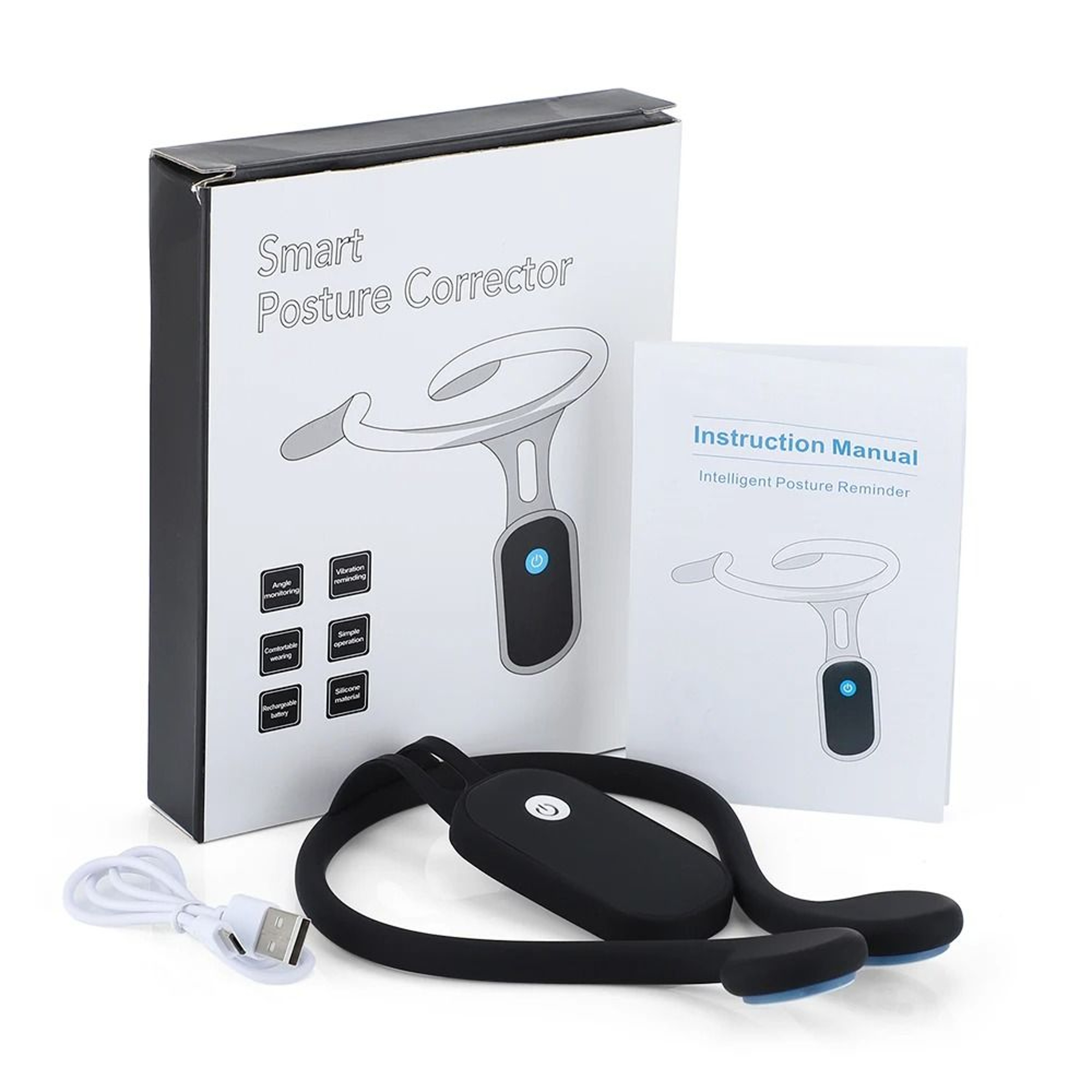 Smart Posture Corrector Device With RealTime Monitoring And Vibration Reminder 6