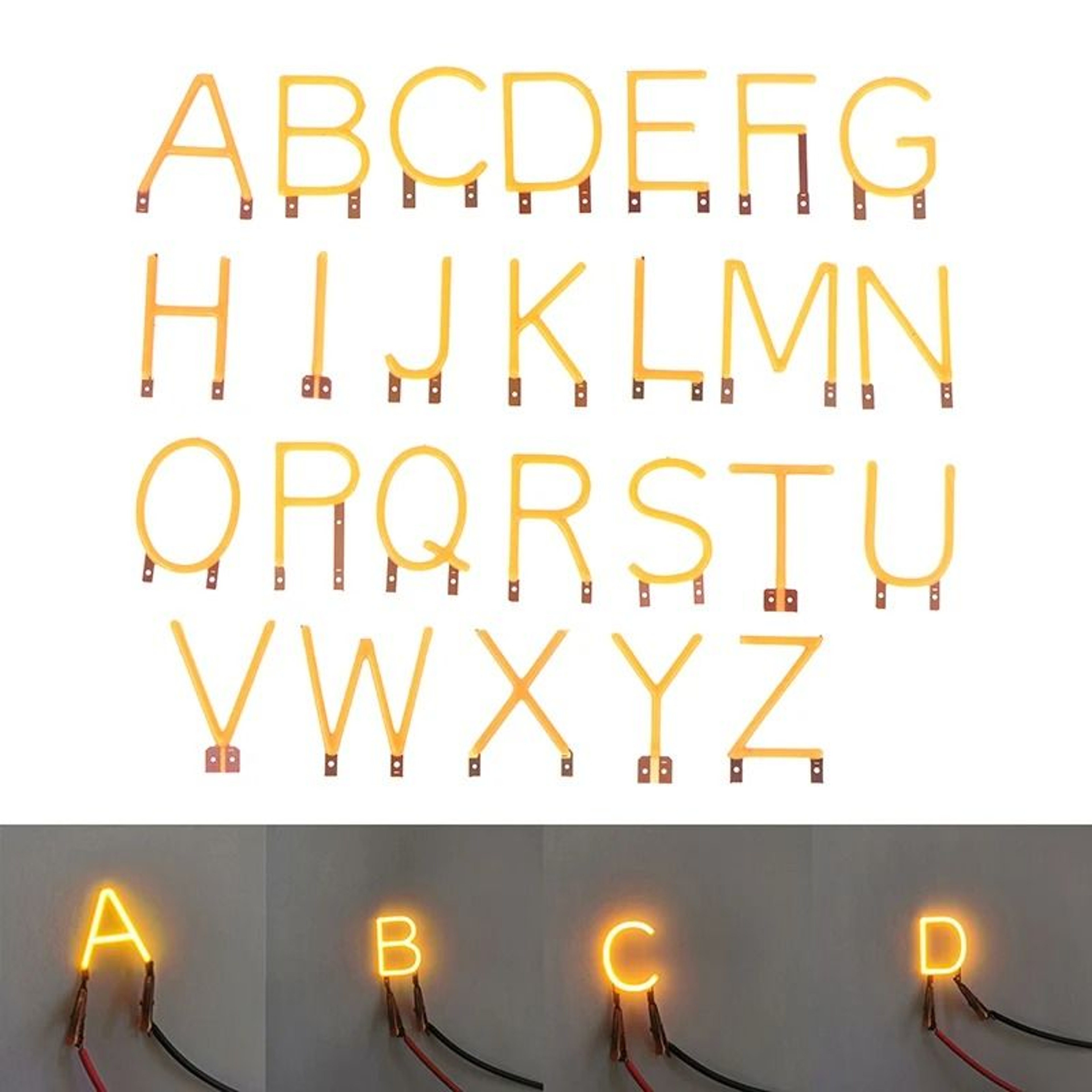 Yellow LED Filament Light DIY Decoration Accessory 1