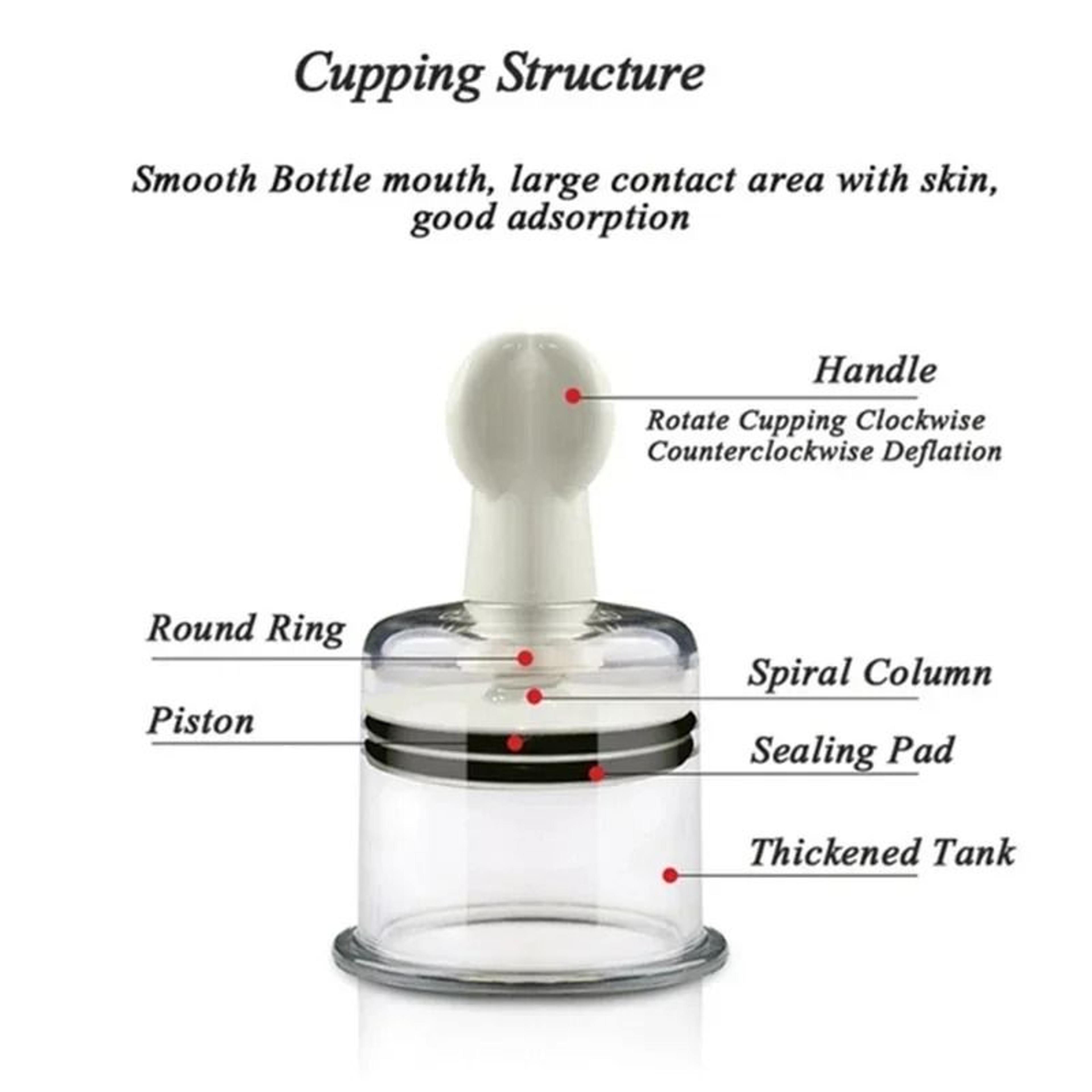 Vacuum Suction Massage Cupping Cup For Circulation And Relaxation 5