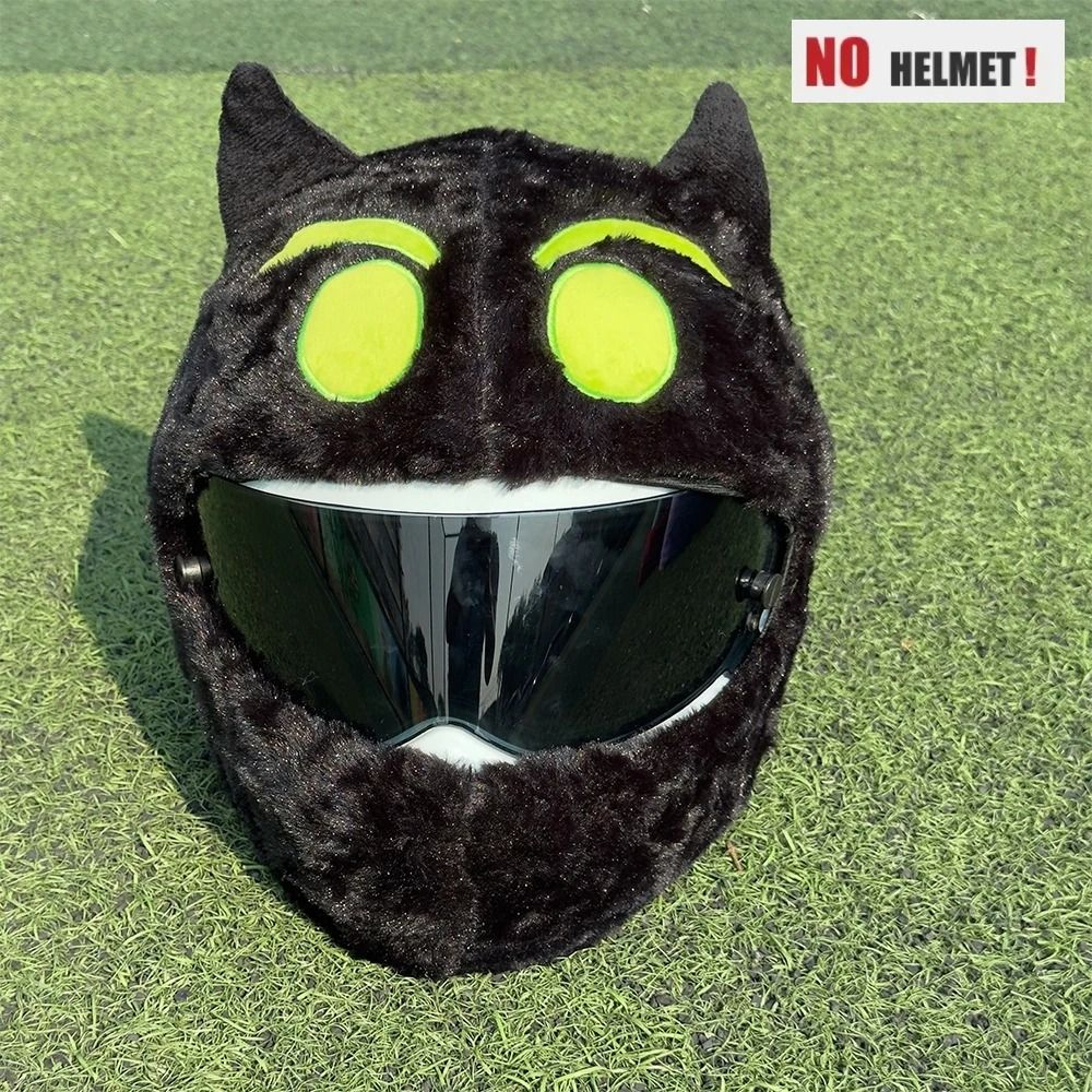 Funny Plush Motorcycle Helmet Cover 18