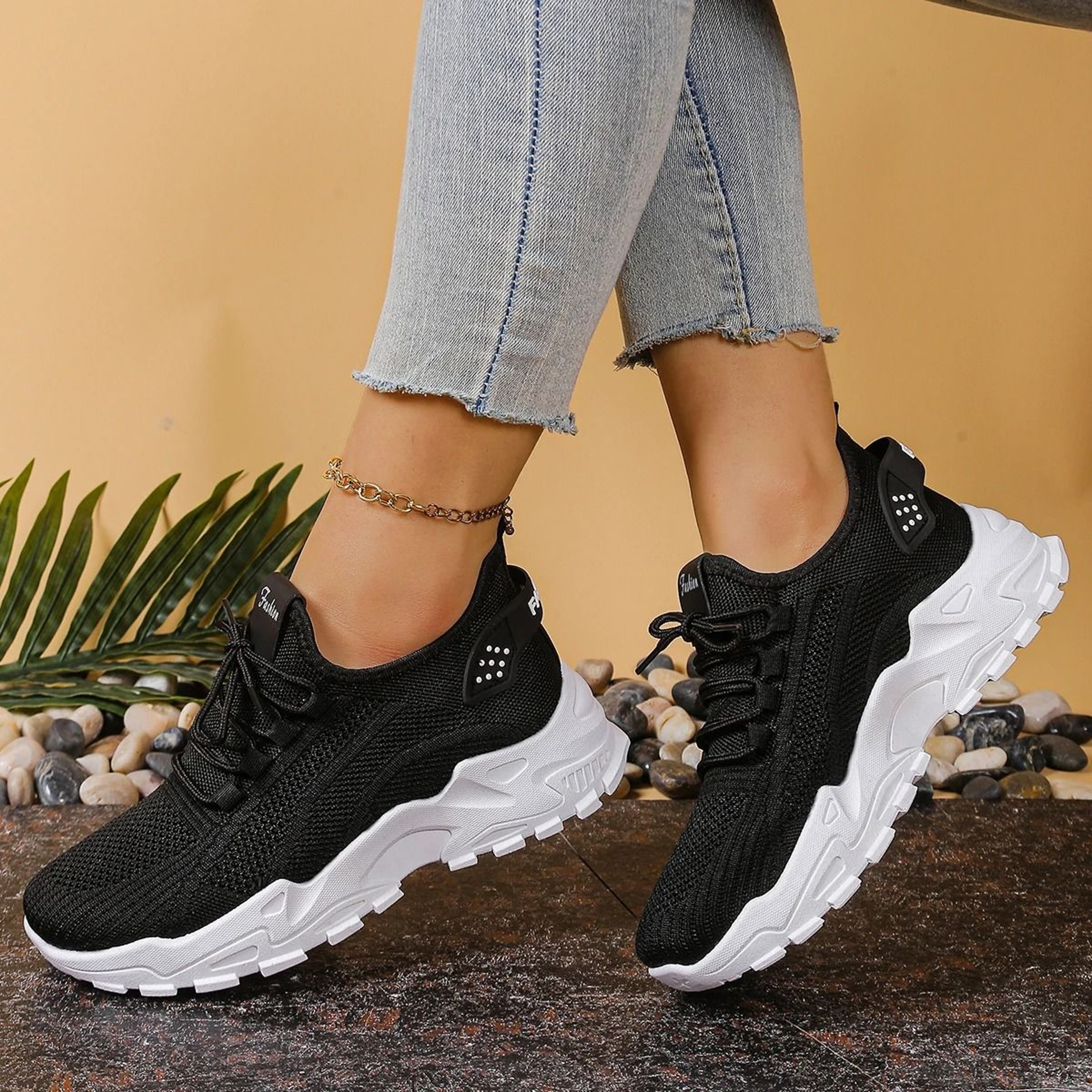 Womens Breathable Mesh Casual Sports Shoes 8