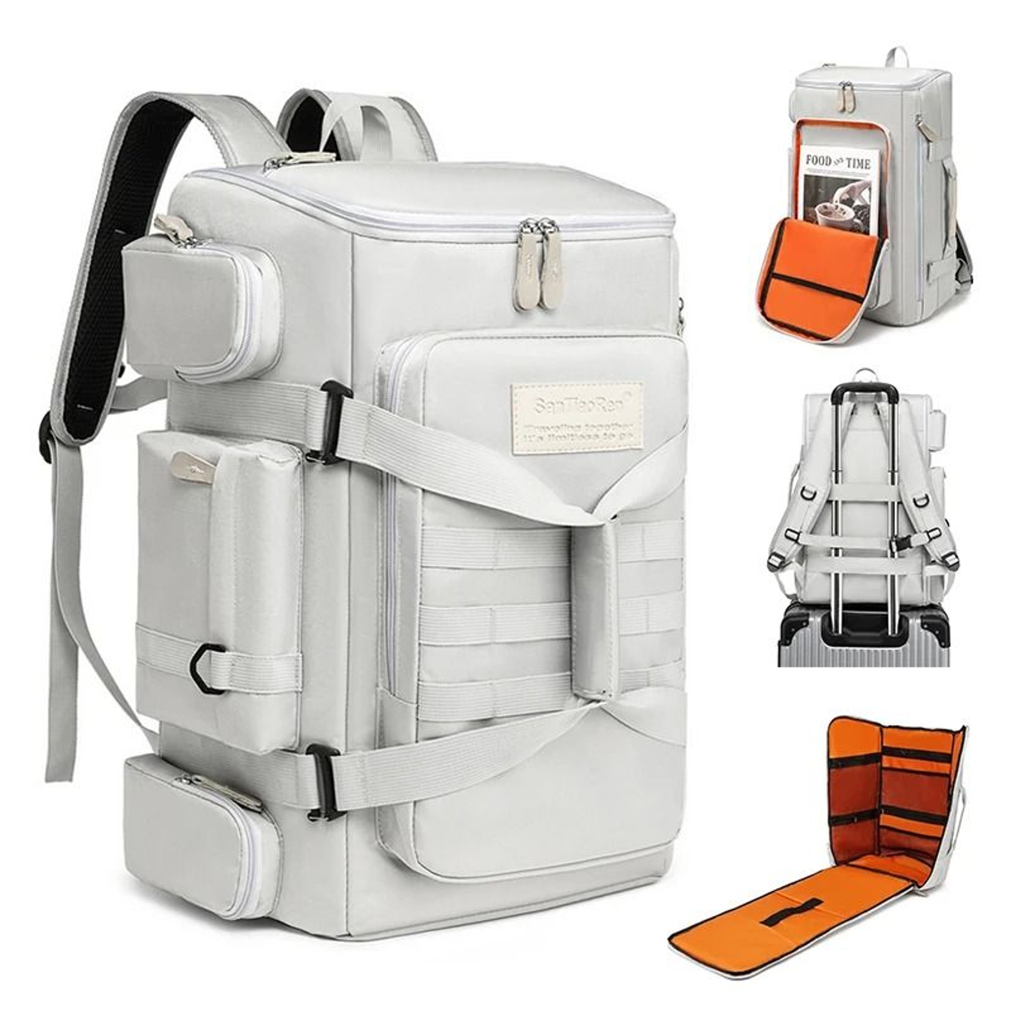 Large Capacity Gym And Travel Backpack With Wet Dry Separation 1