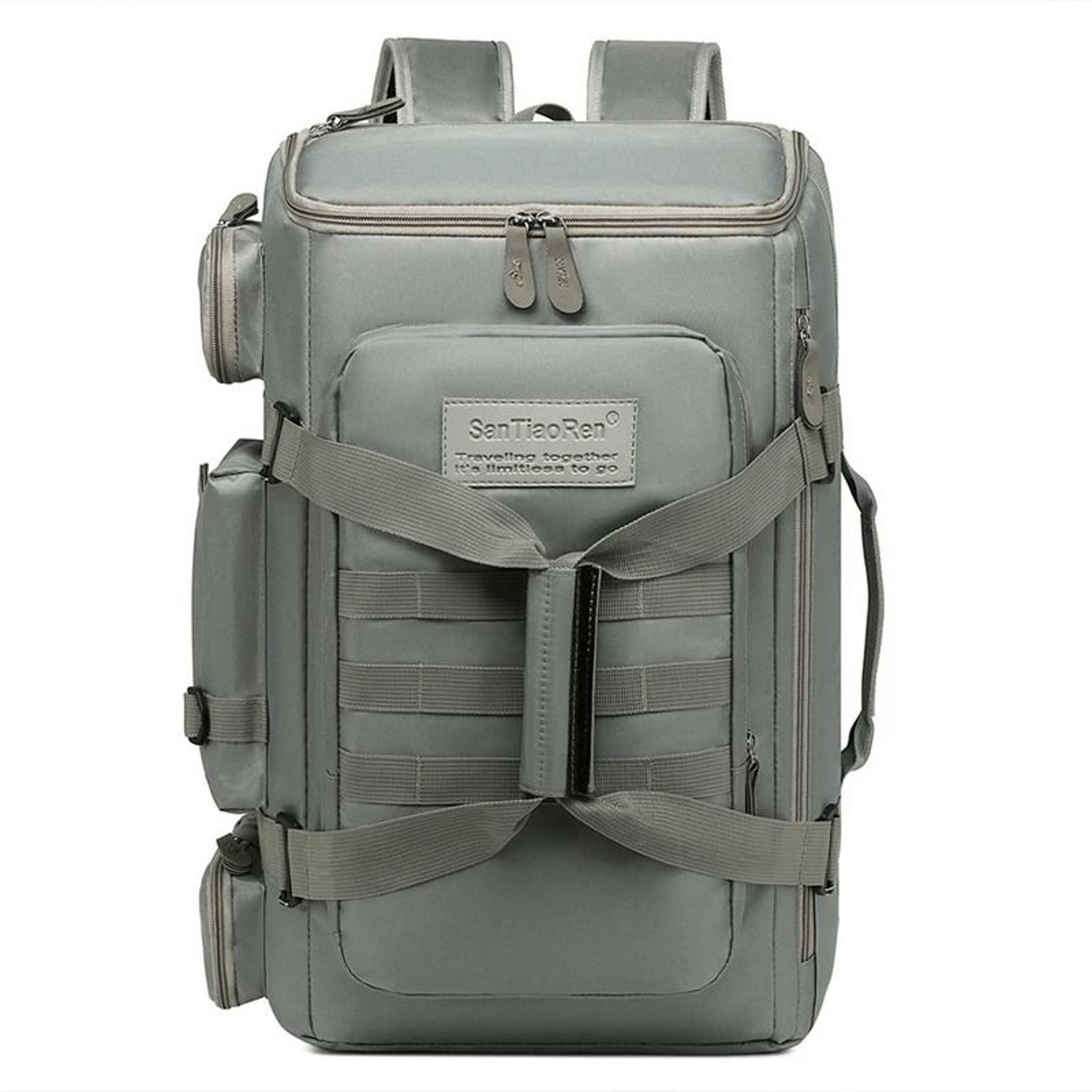 Large Capacity Gym And Travel Backpack With Wet Dry Separation 7