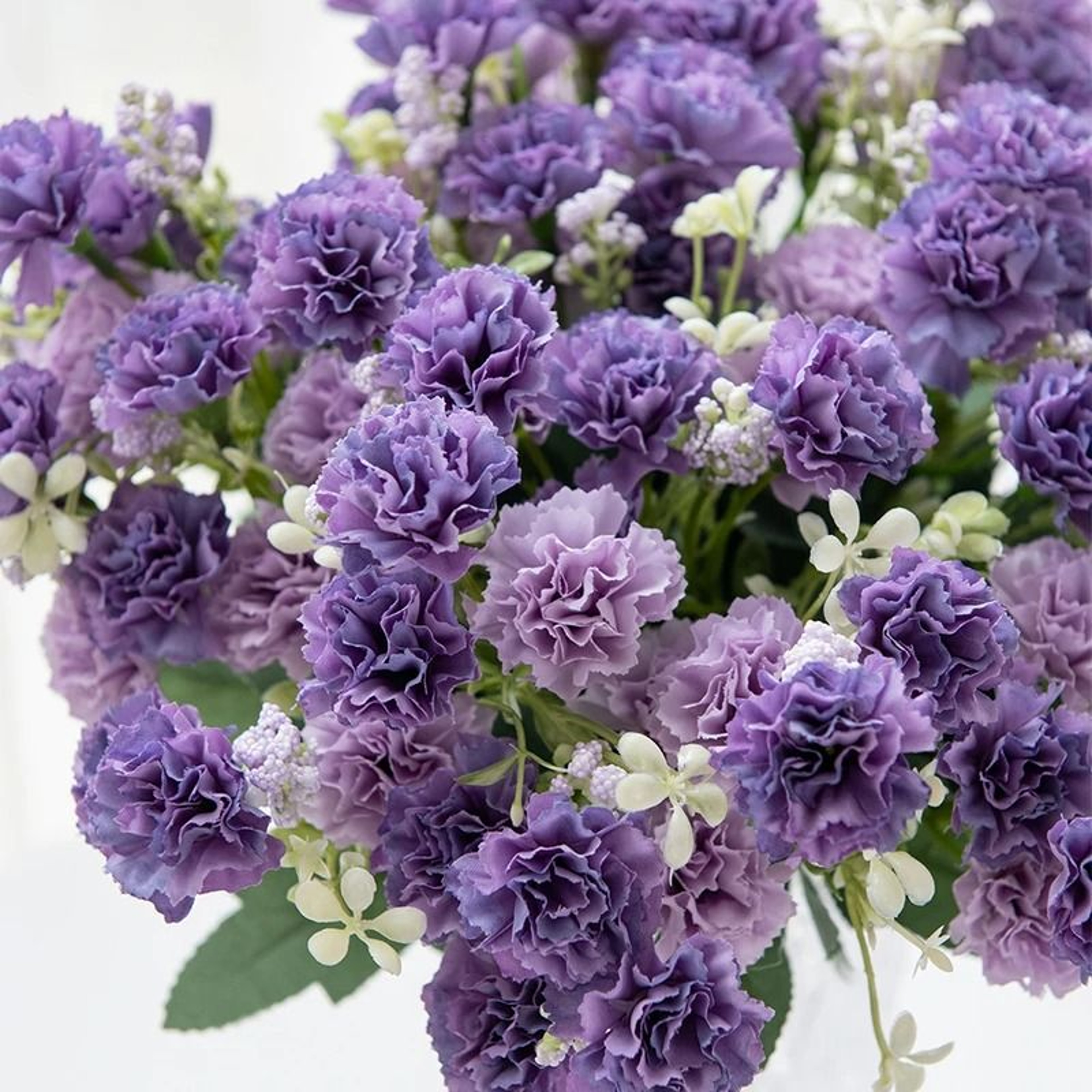 Artificial Carnation Bouquet Home Wedding Table Decor 3