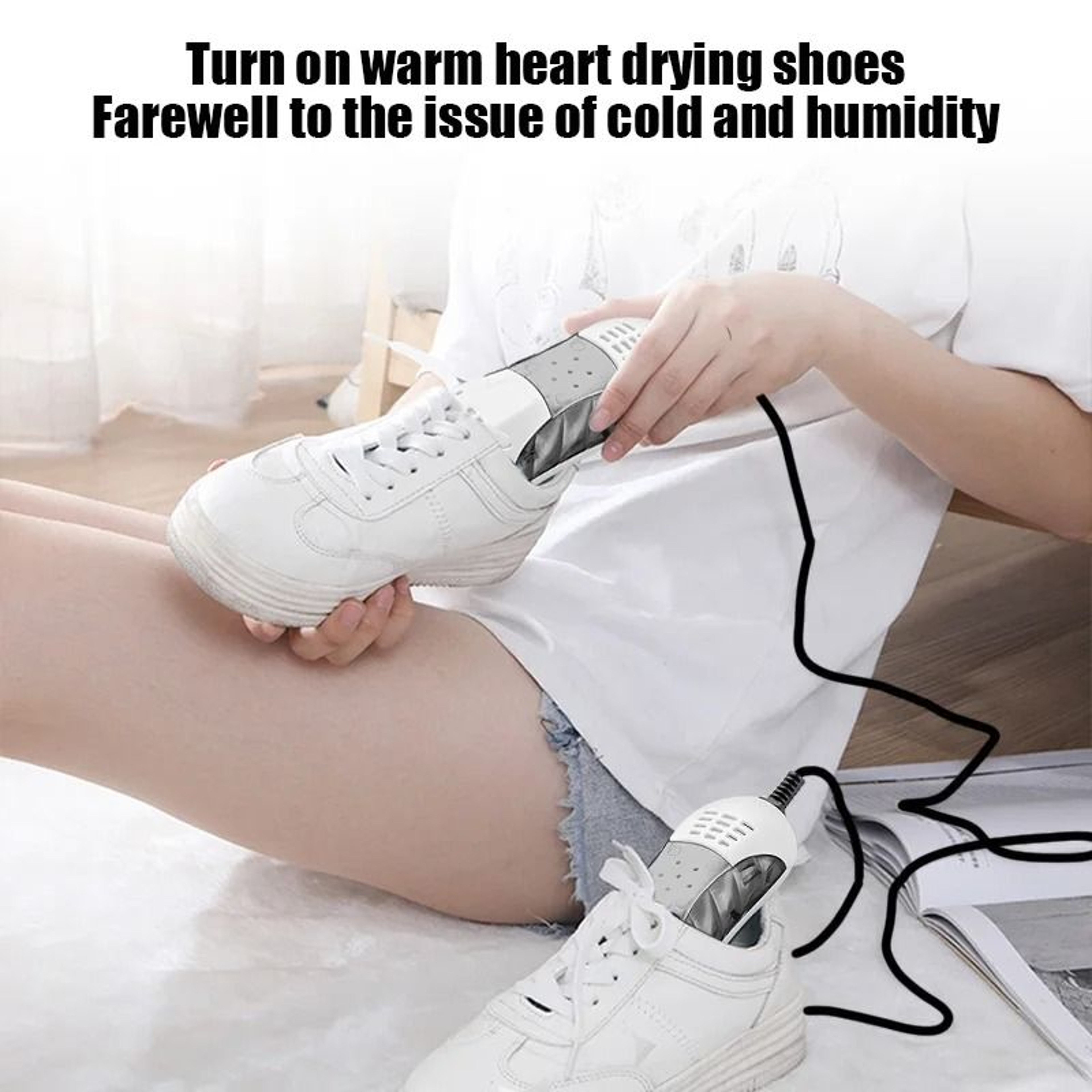 Electric Shoe Dryer And Deodorizer With UV Sterilization For Fast Drying And Odor Elimination 5