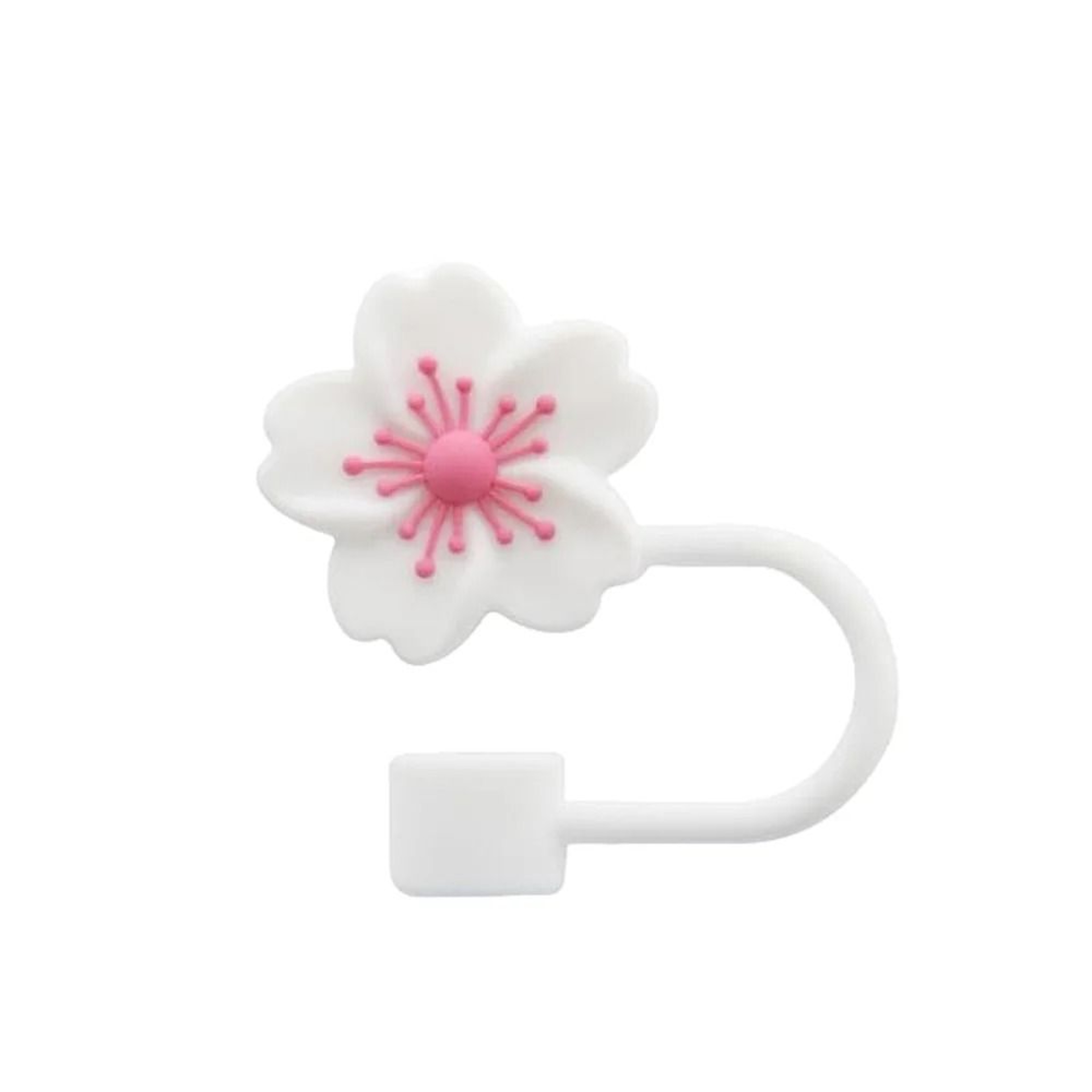 Flower Design Silicone Straw Covers For Stanley Cups 30 Oz And 40 Oz 6