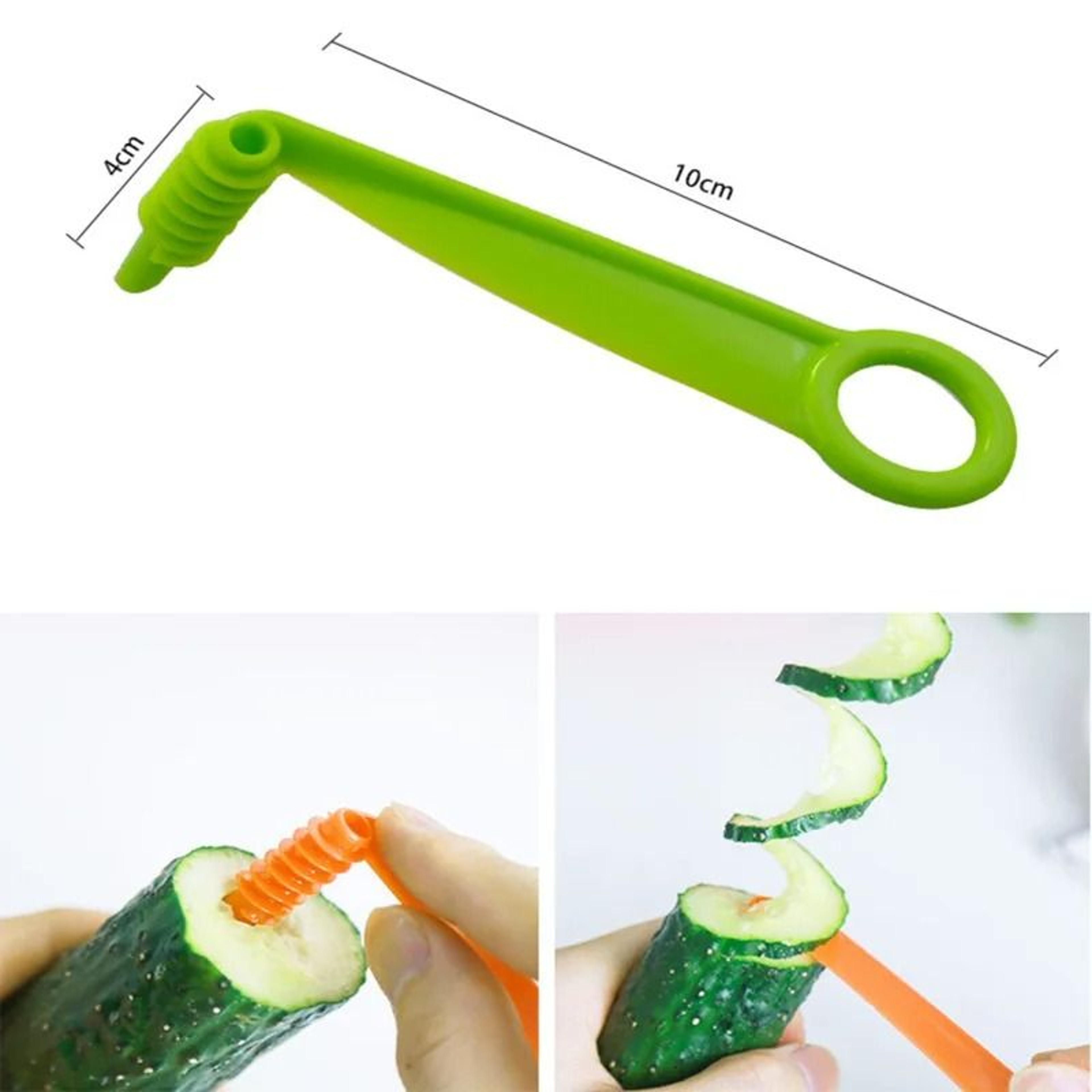 Spiral Potato Cutter Stainless Steel Vegetable Spiralizer 3