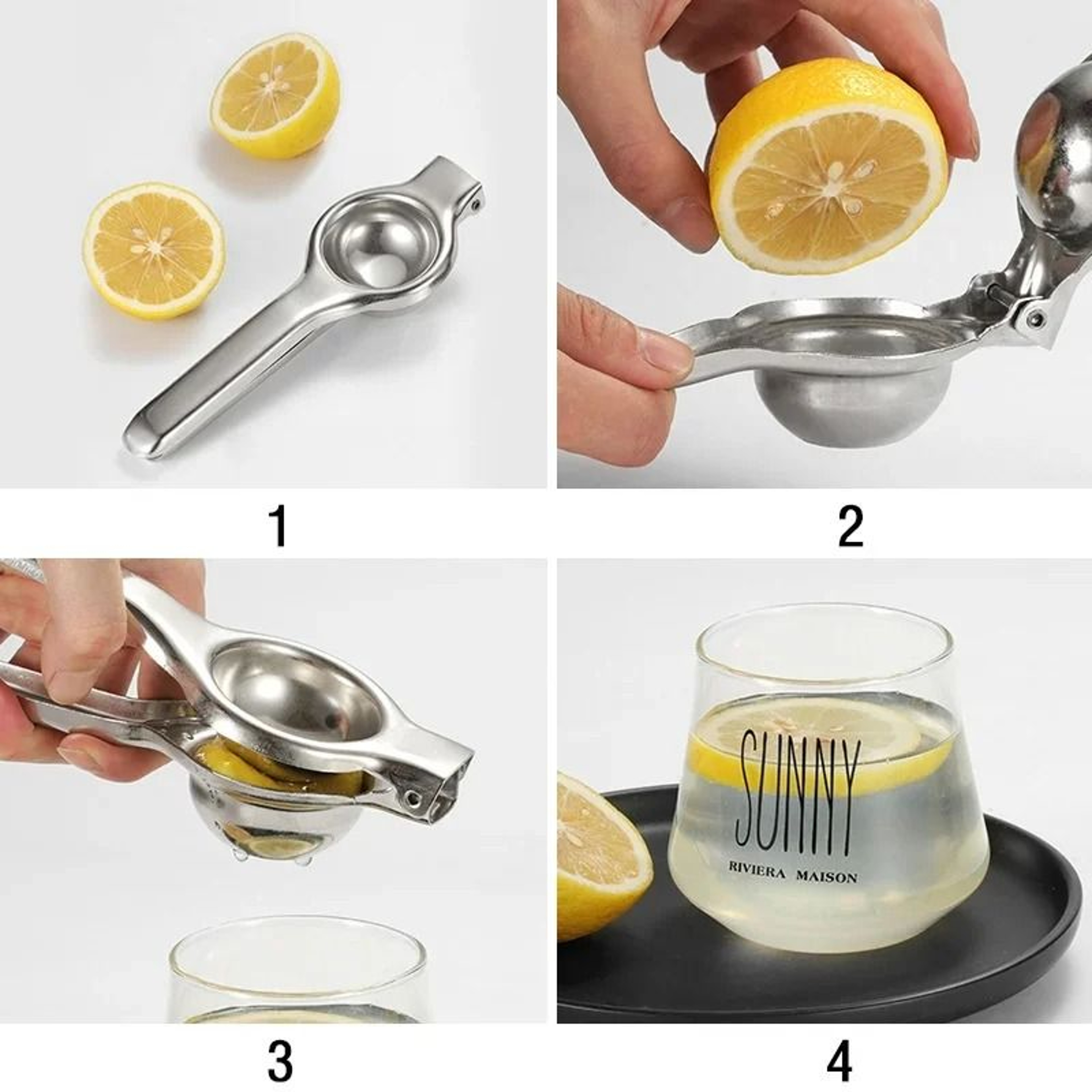 Stainless Steel Manual Citrus Juicer And Lemon Squeezer 5