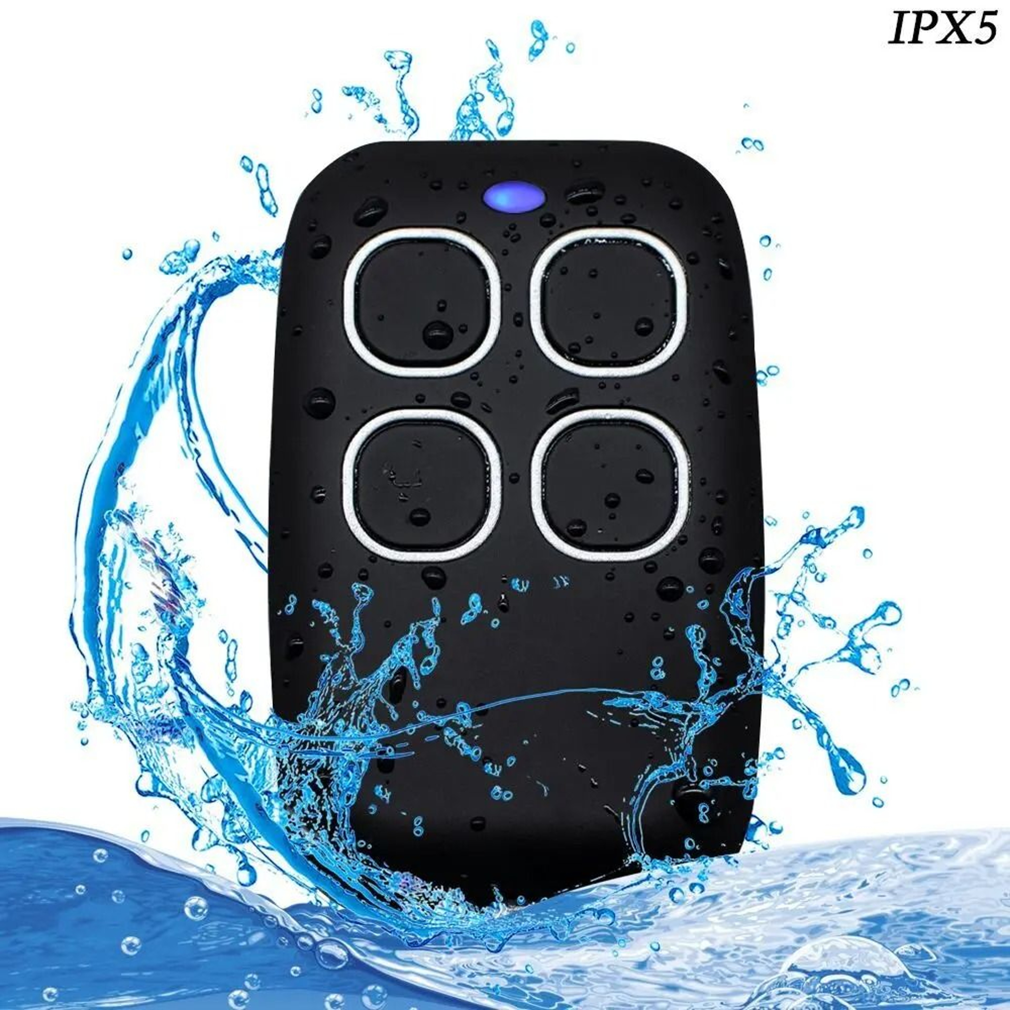 MultiFrequency Universal Garage Door Remote Control 280868MHz 4 Button Transmitter 0