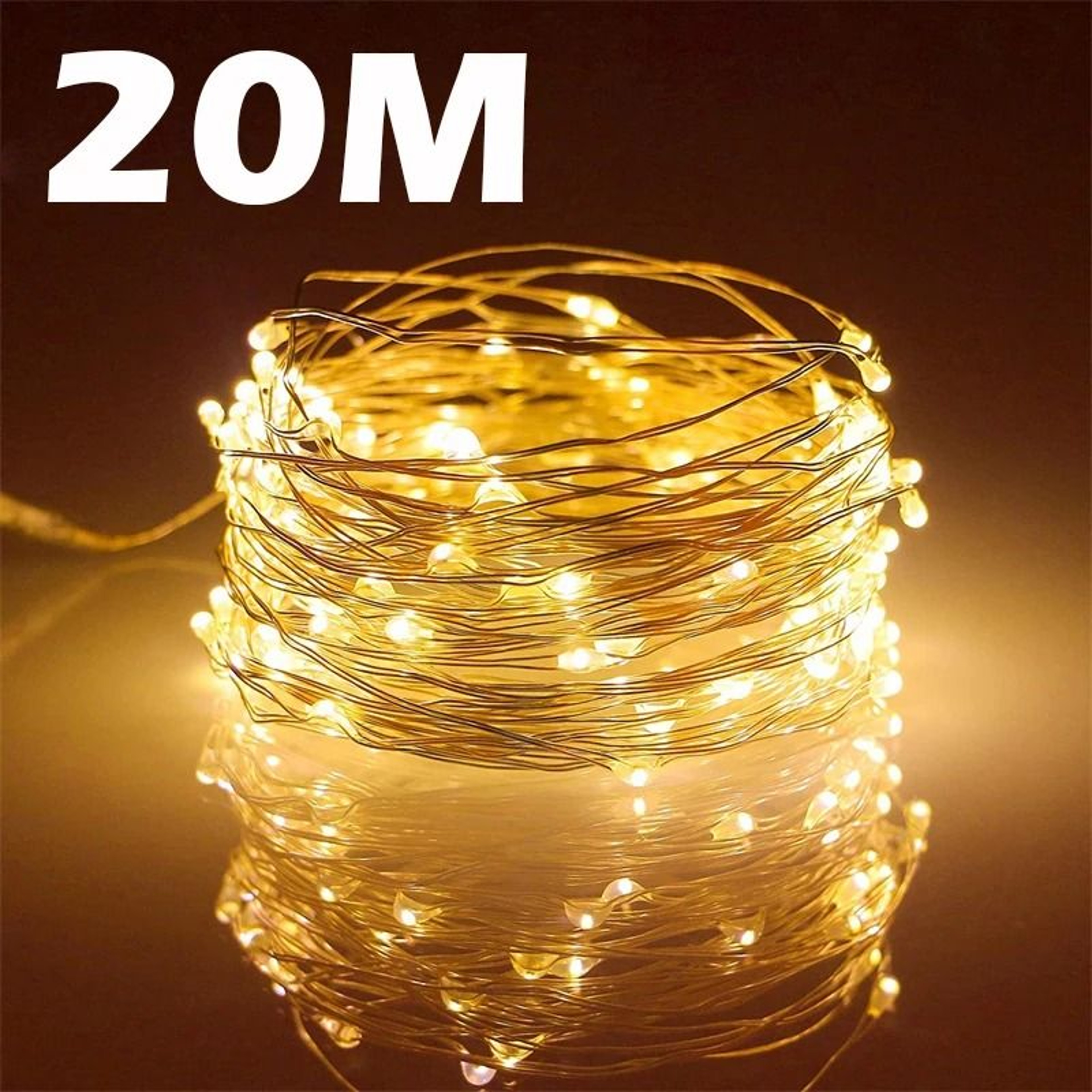 USB LED Fairy Lights  Copper Wire String Light For Home Party And Holiday Decor 1M20M 0