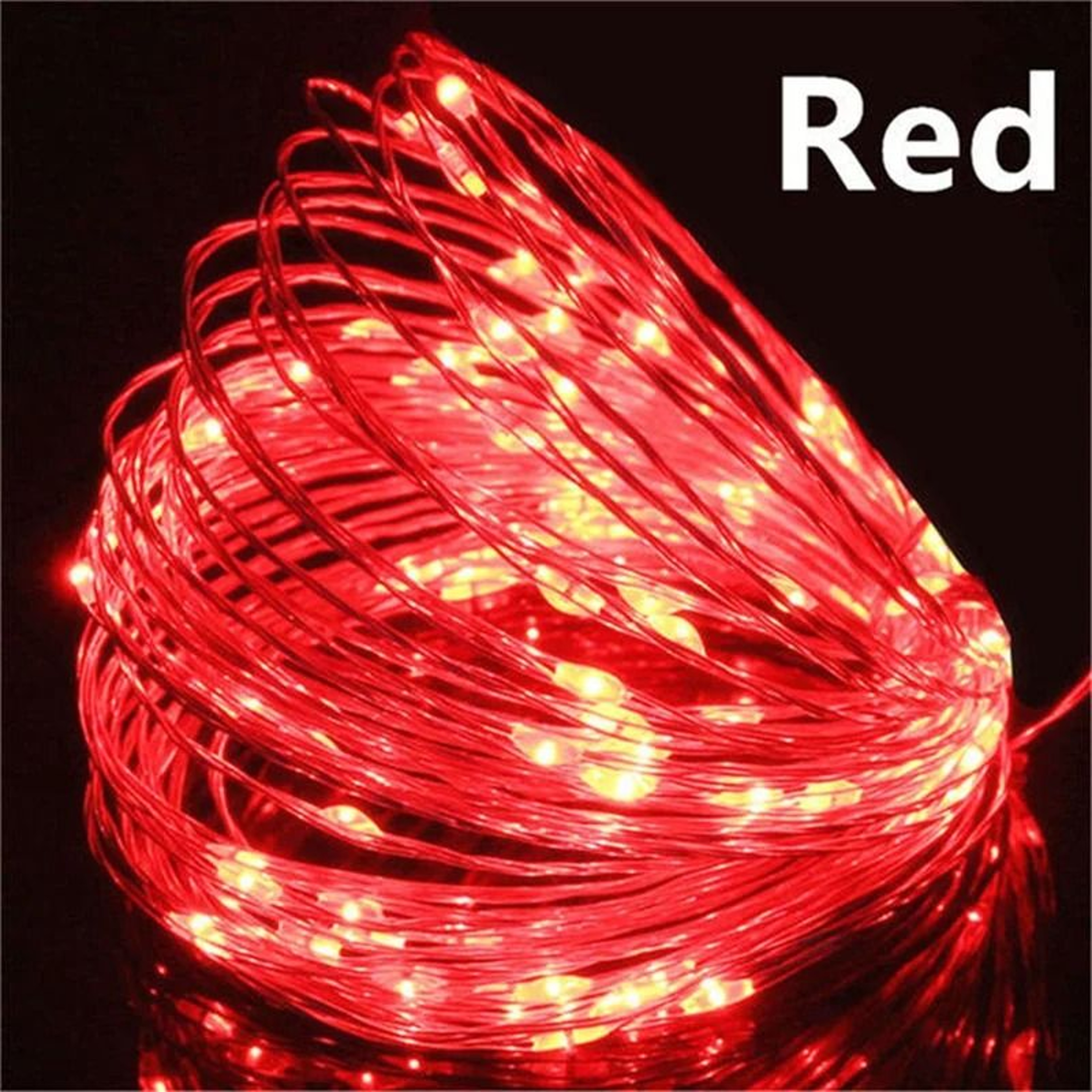 USB LED Fairy Lights  Copper Wire String Light For Home Party And Holiday Decor 1M20M 11
