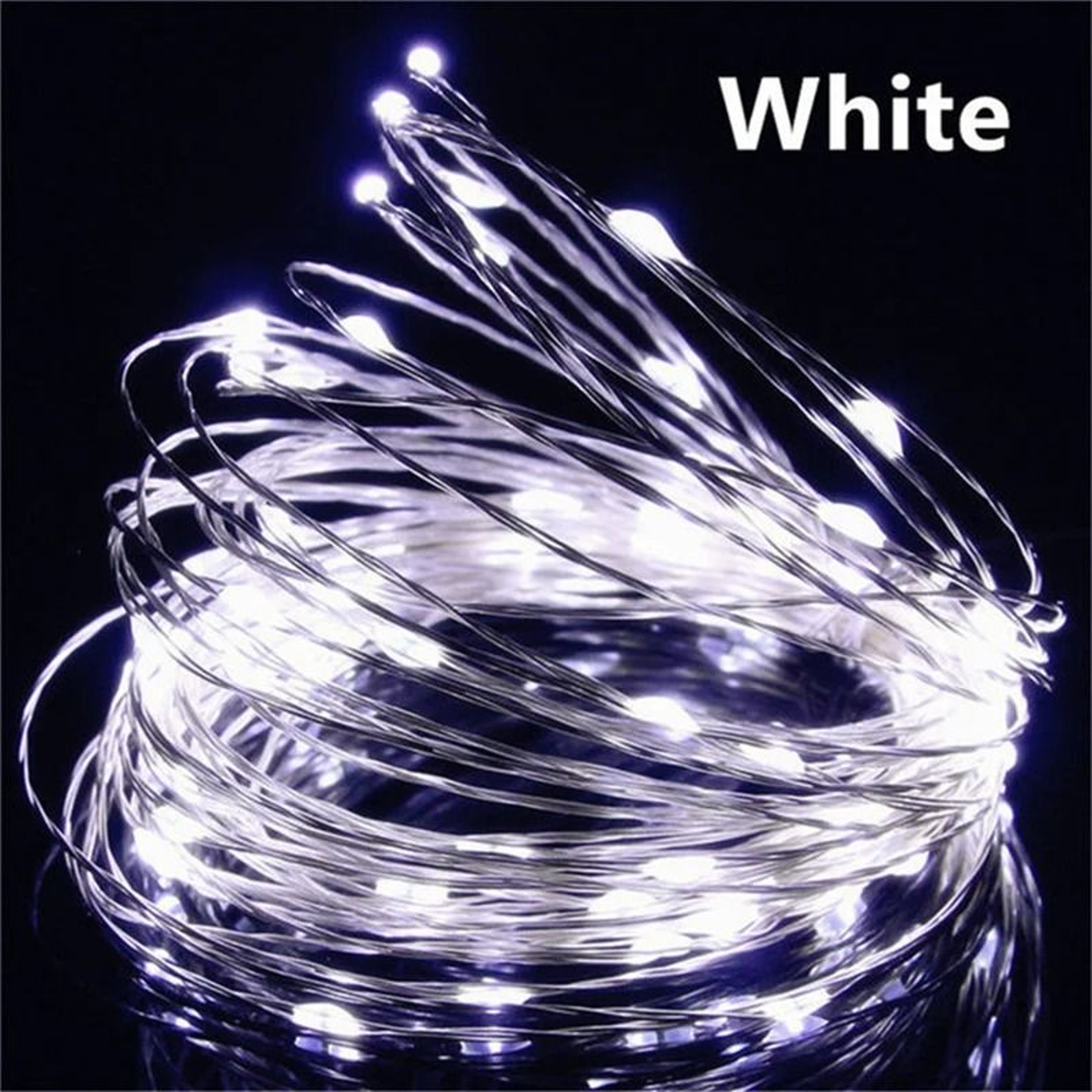 USB LED Fairy Lights  Copper Wire String Light For Home Party And Holiday Decor 1M20M 12