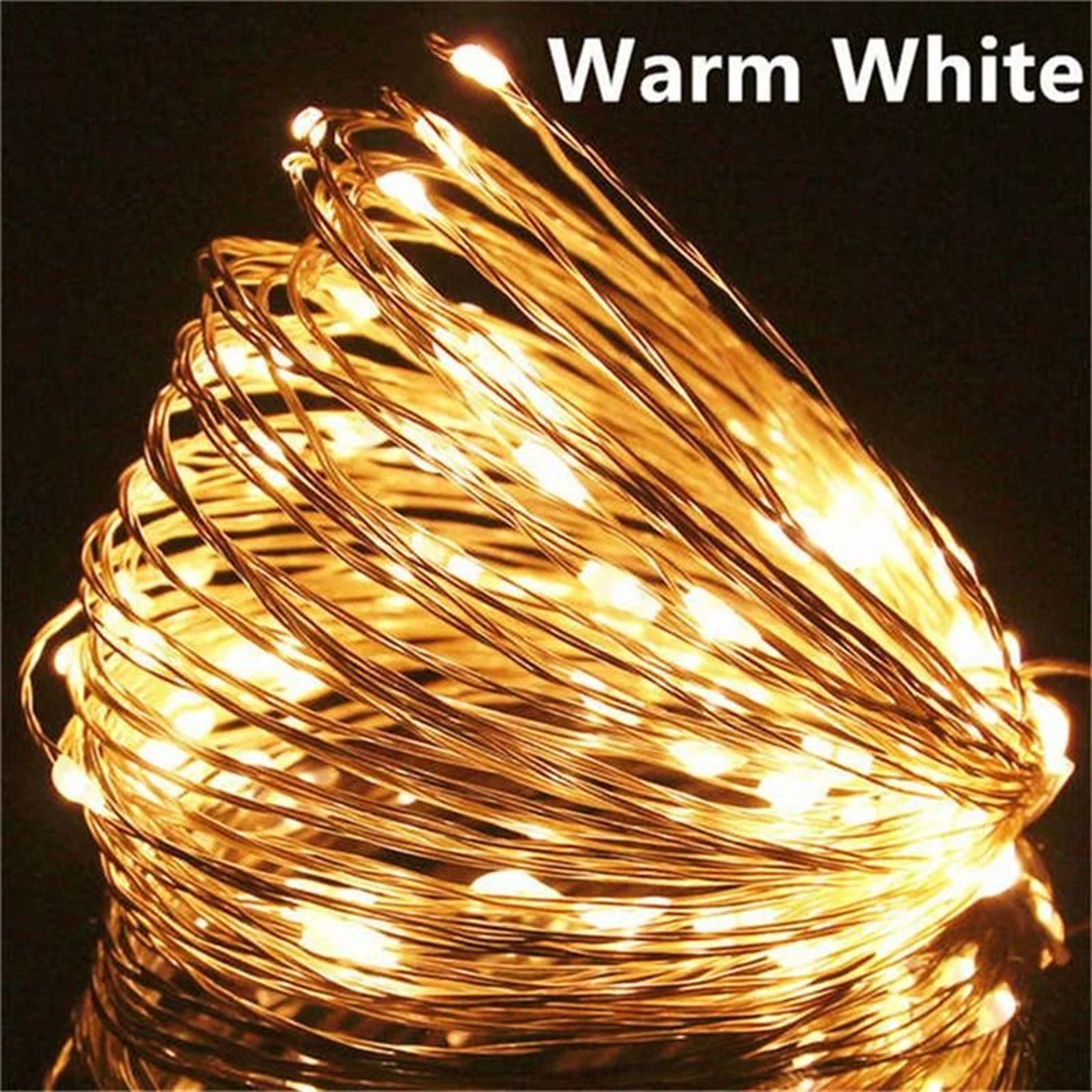 USB LED Fairy Lights  Copper Wire String Light For Home Party And Holiday Decor 1M20M 7