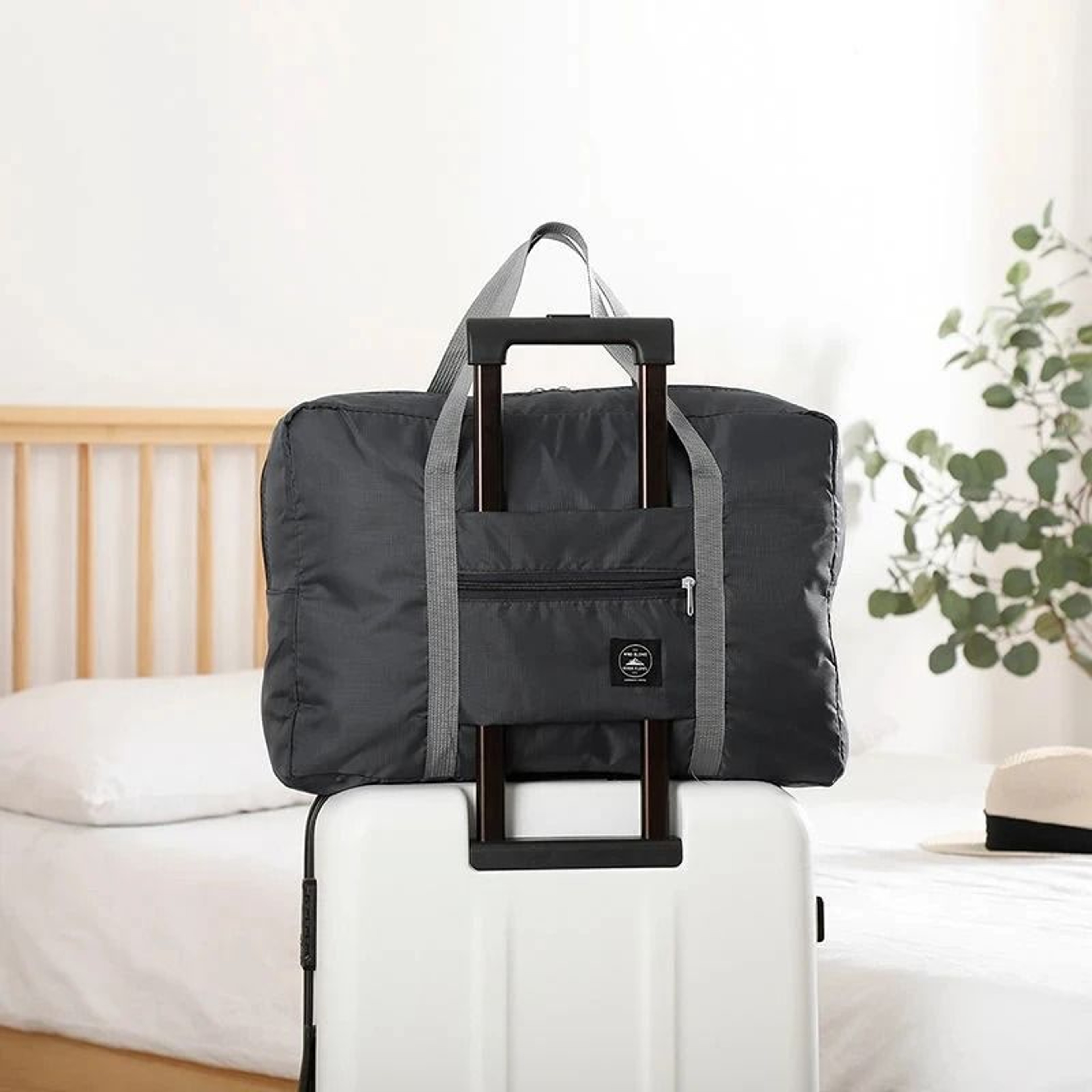 Foldable Travel Duffel Bag For Women  Lightweight Carry On Airline Bag 8