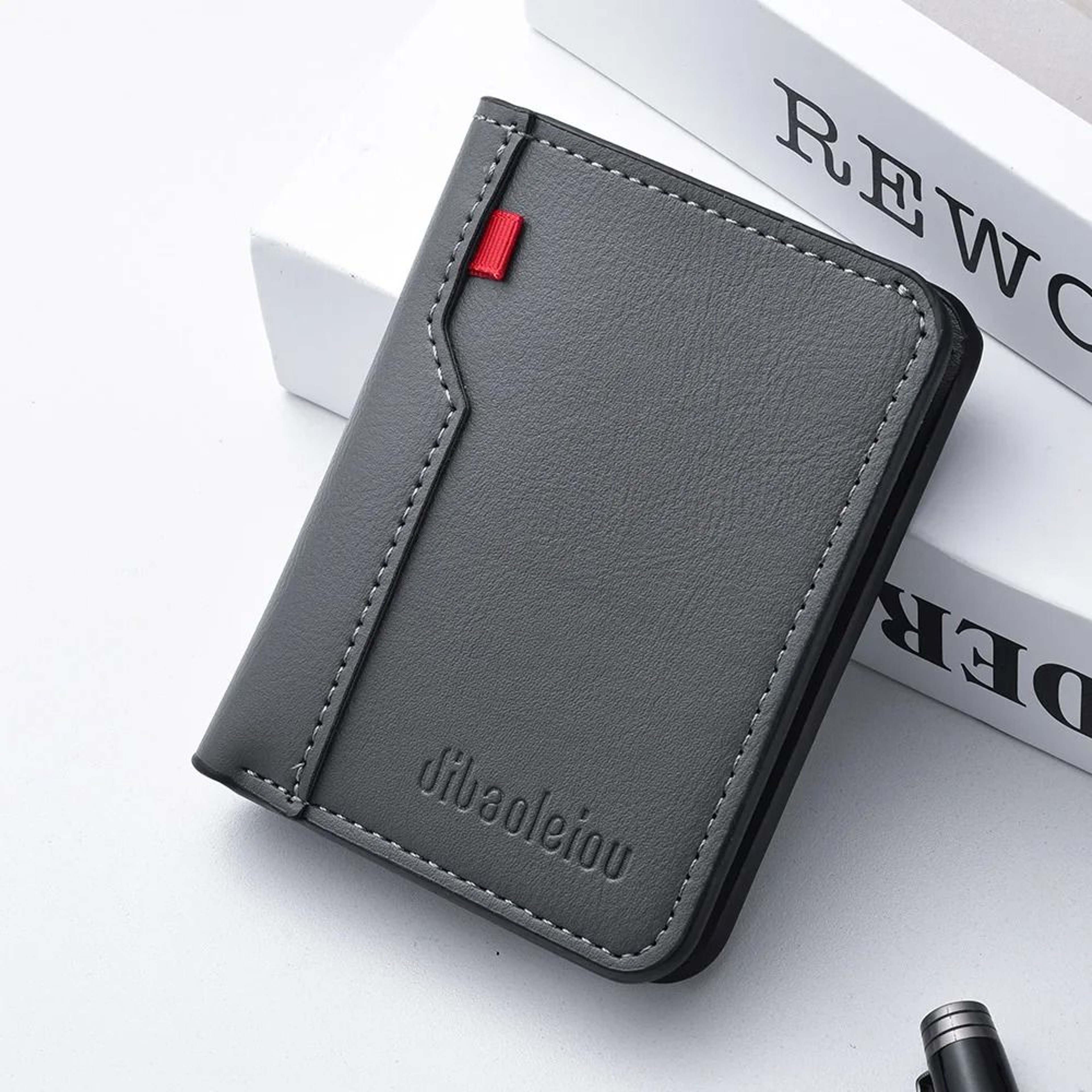 Ultra Thin PU Leather Card Wallet For Men  Soft Vertical Credit Card Holder 11