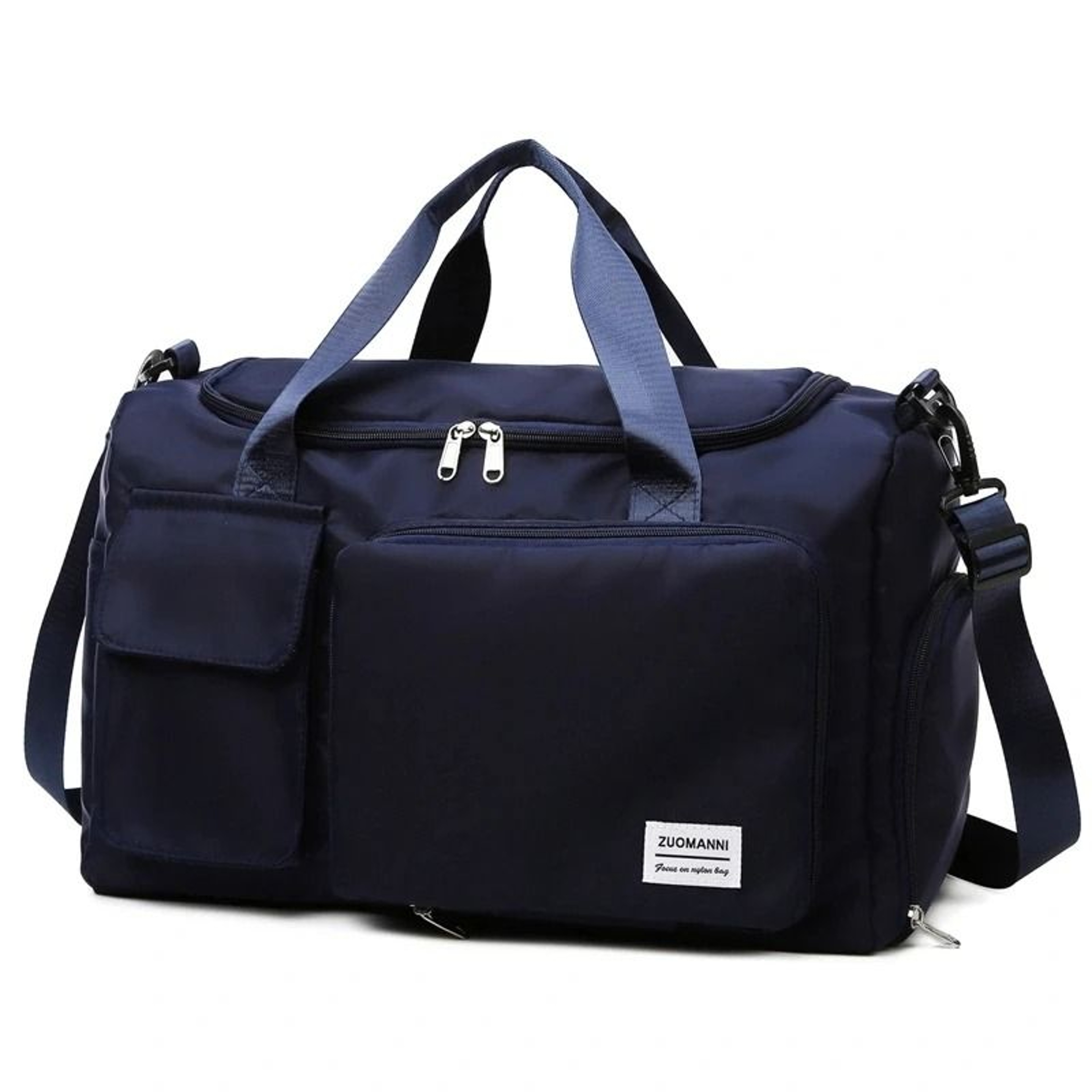 Large Capacity Carry On Travel Duffel Bag With Shoe Compartment  Waterproof Weekender Bag For Women 16