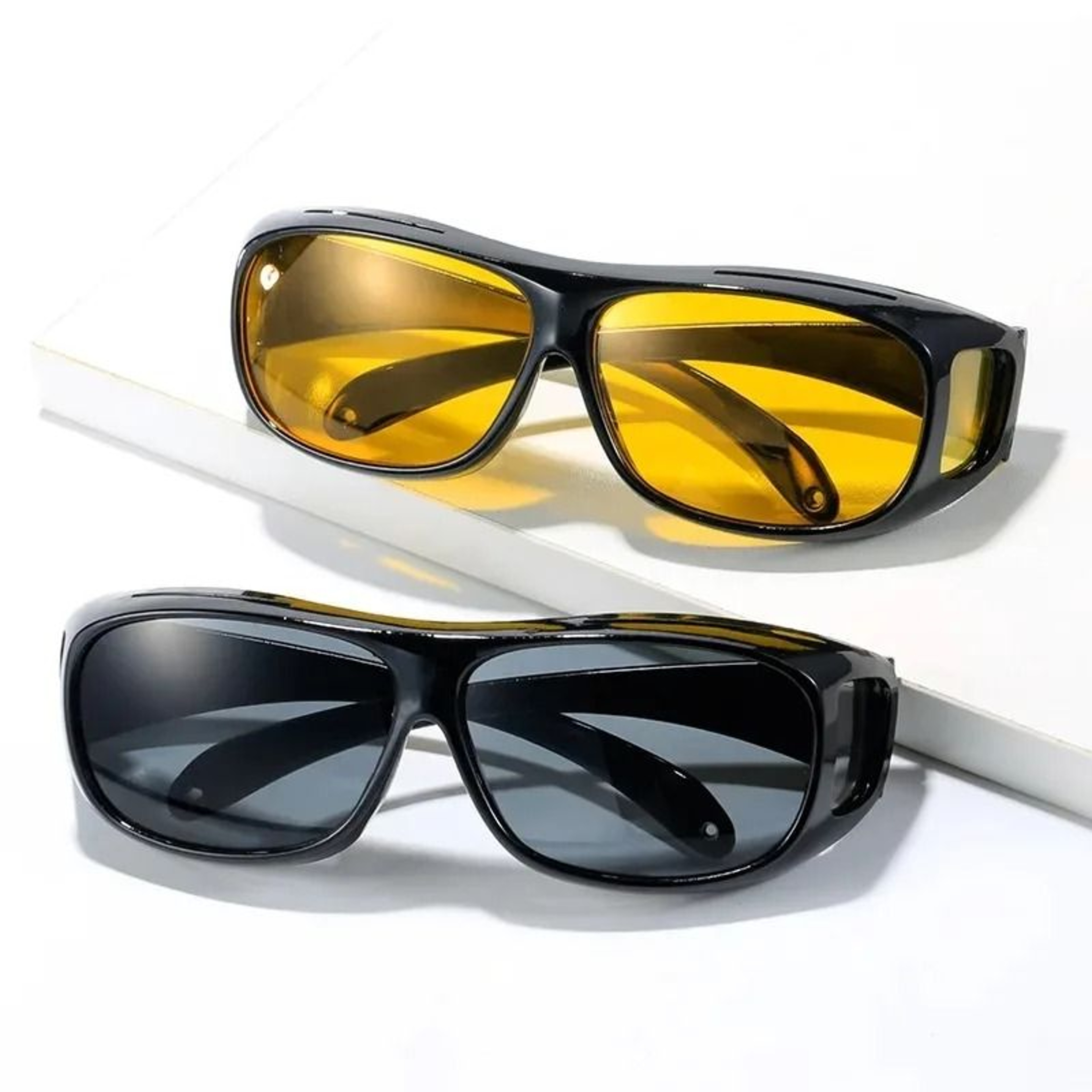 Night Vision Driving Glasses  AntiGlare UV Protection Eyewear For Night Driving 4