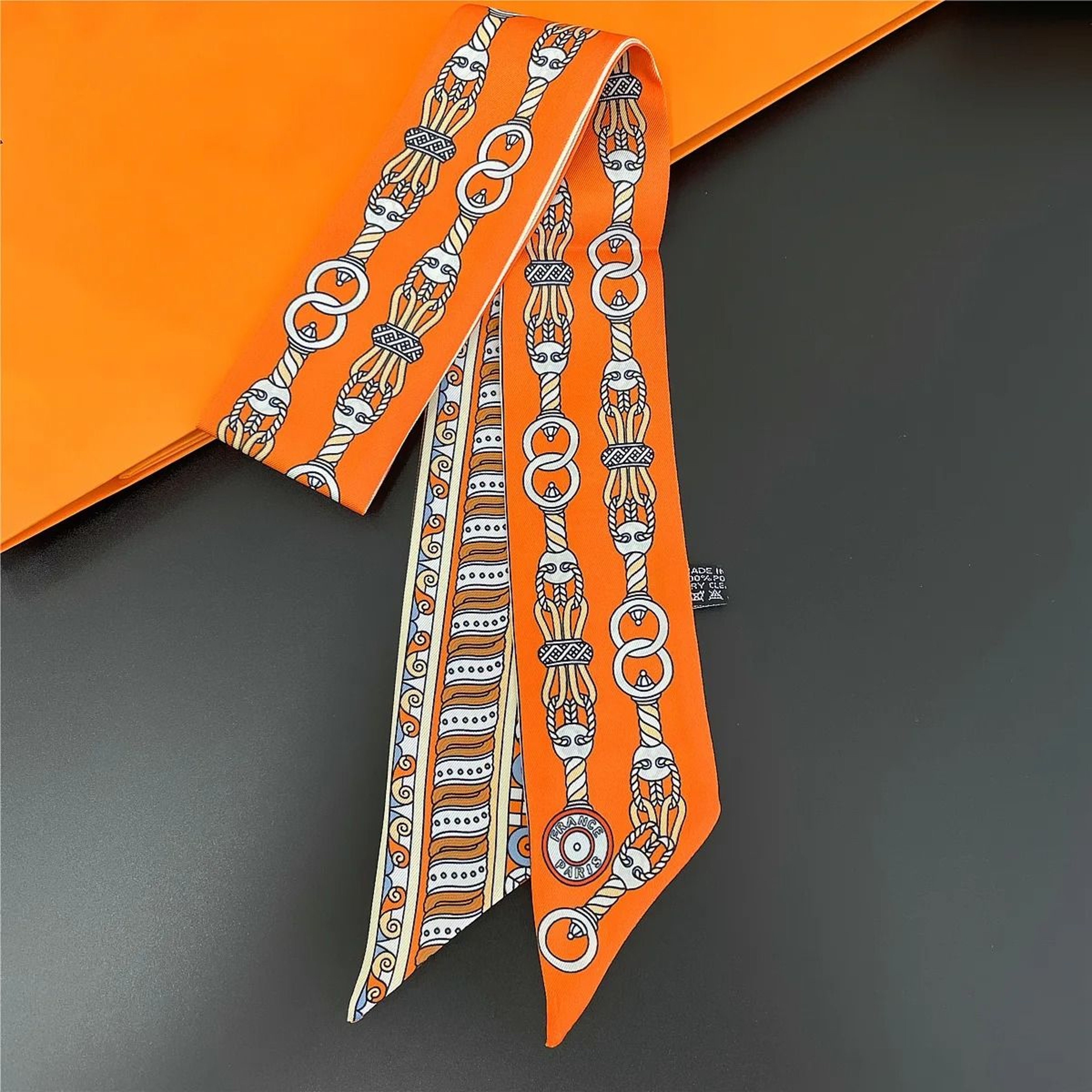 Long Scarf Ribbon Headband For Women  Versatile Neckerchief And Bag Handle Accessory 15