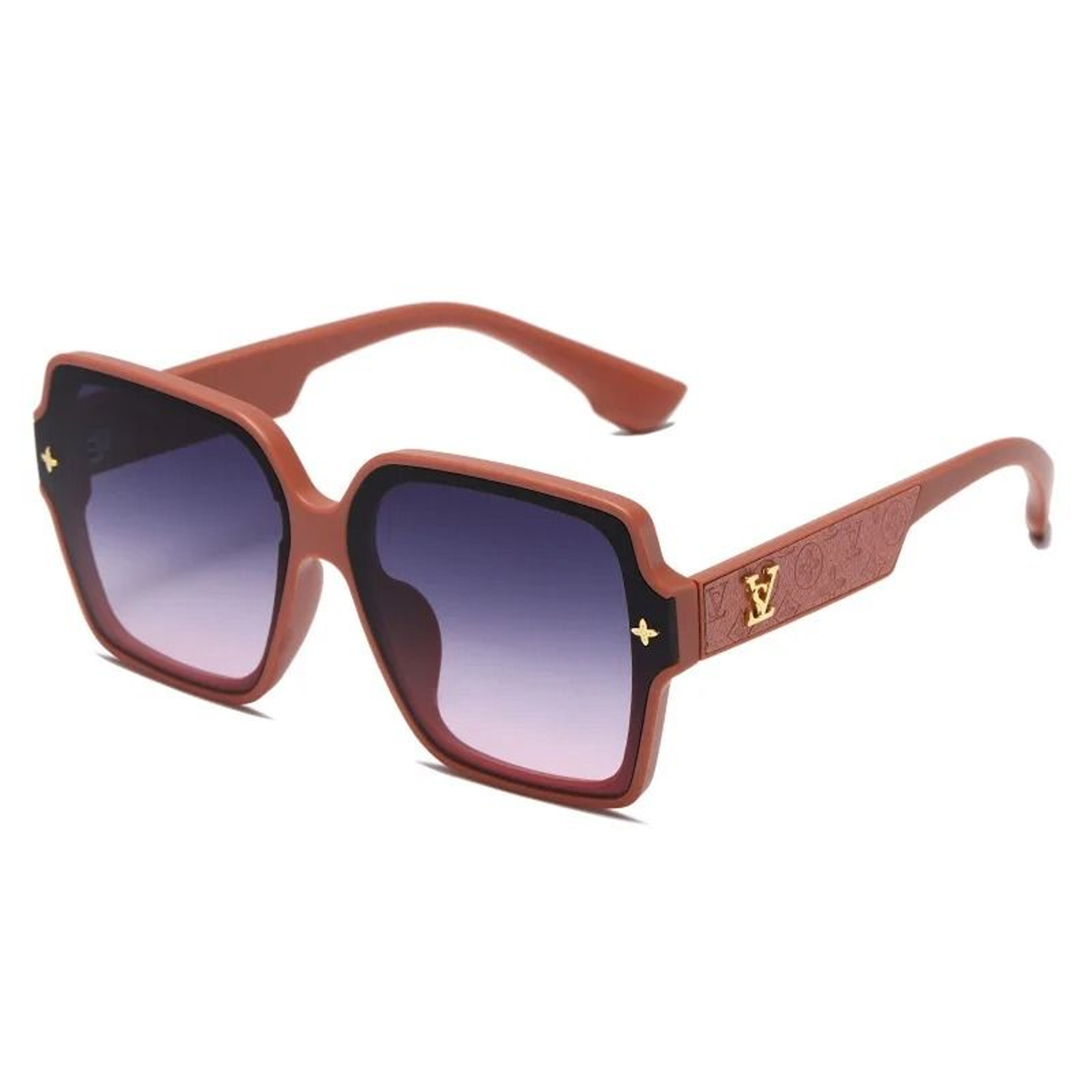 Fashion Square Frame Sunglasses  Luxury Oversized UV Protection Eyewear For Women 9
