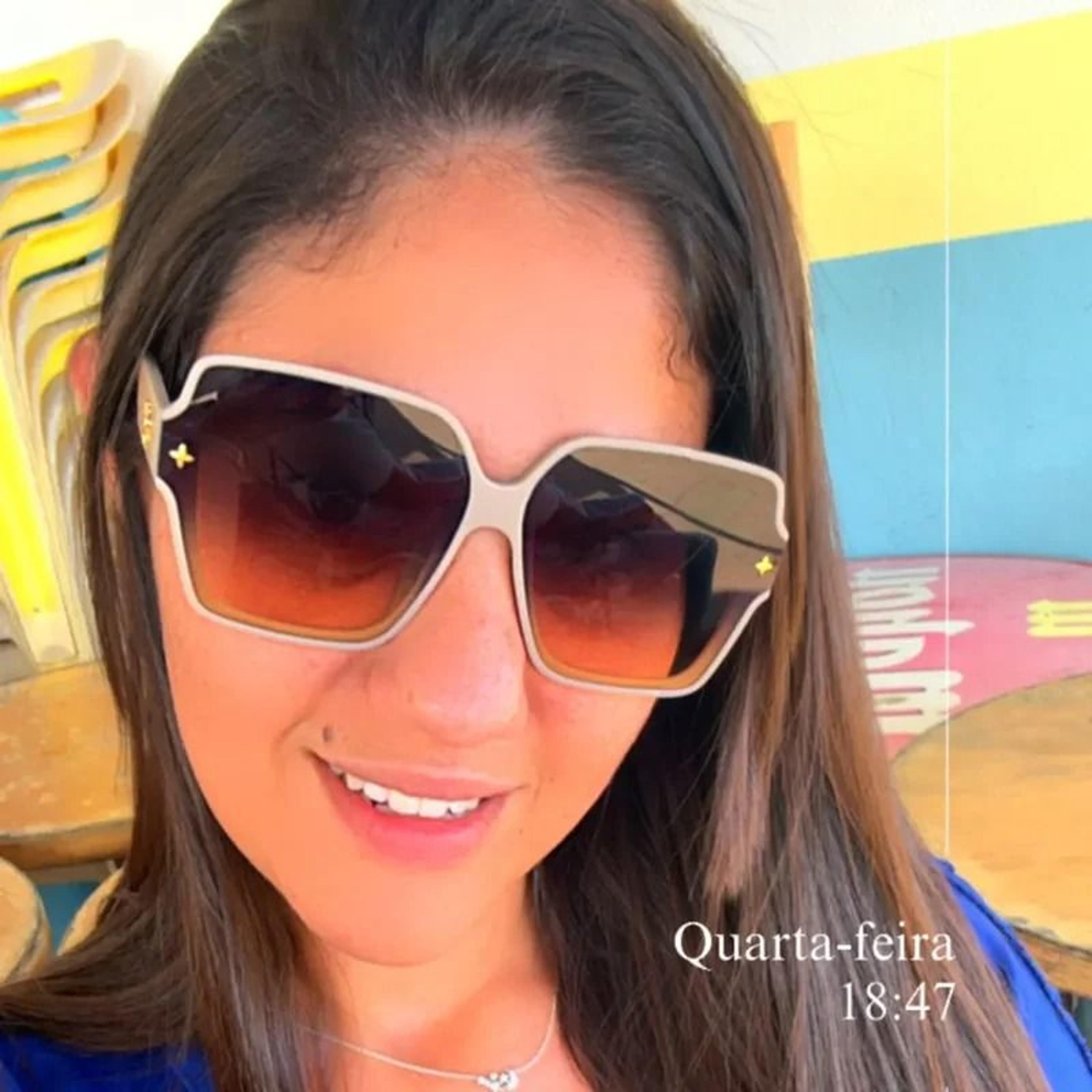 Fashion Square Frame Sunglasses  Luxury Oversized UV Protection Eyewear For Women 2