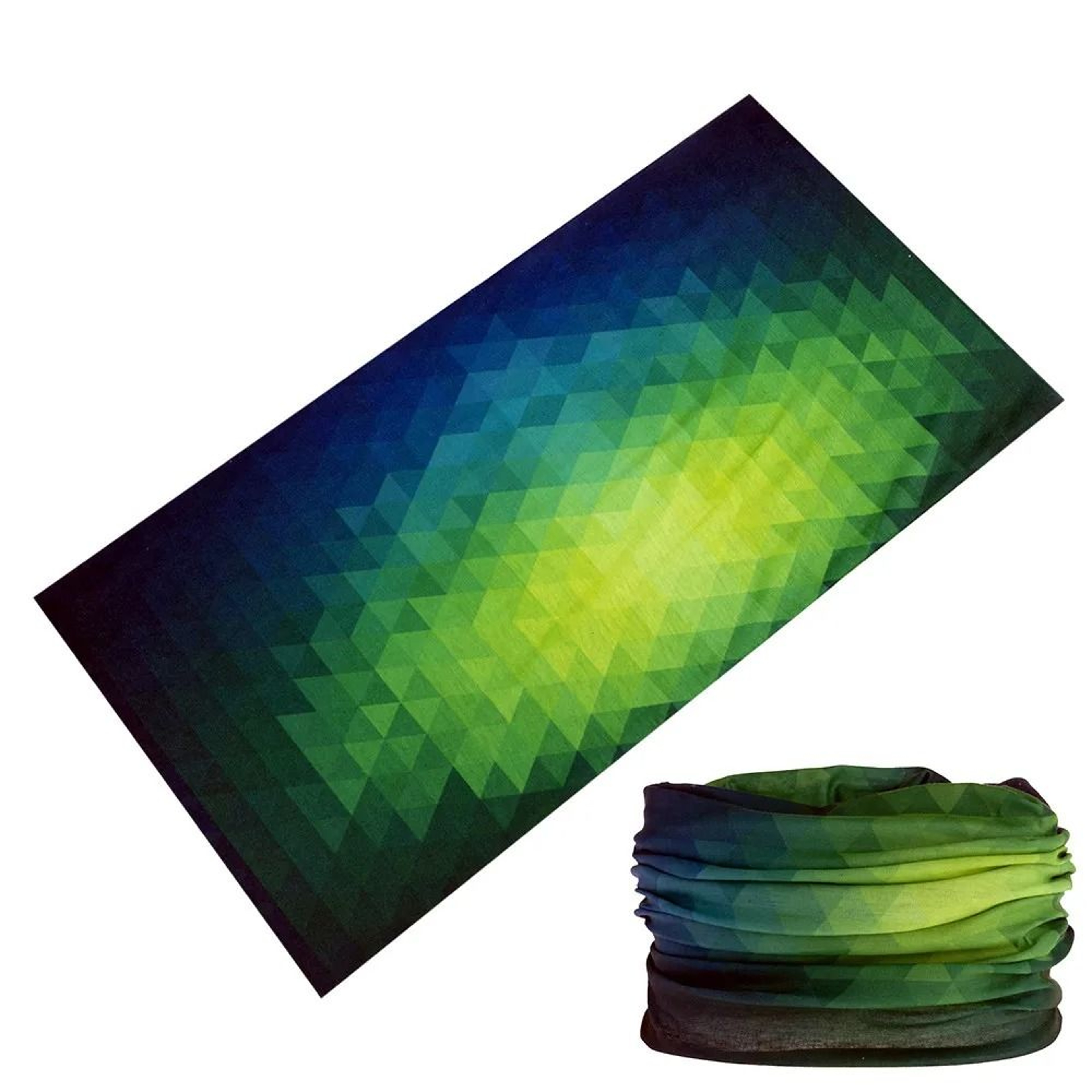 Gradient Color Turban UV Protection Neck Gaiter 21