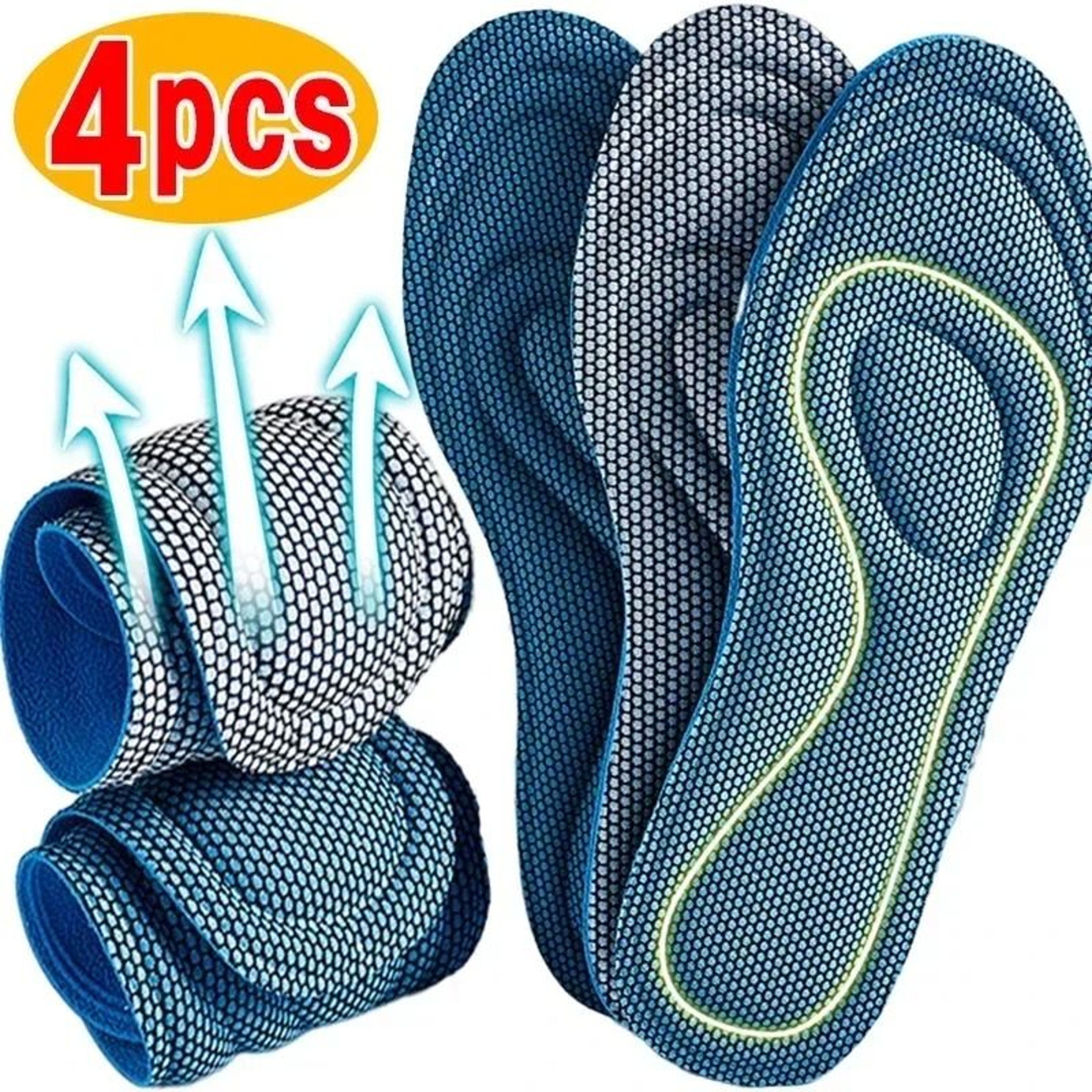 Memory Foam Orthopedic Insoles For AllDay Comfort And Support 3