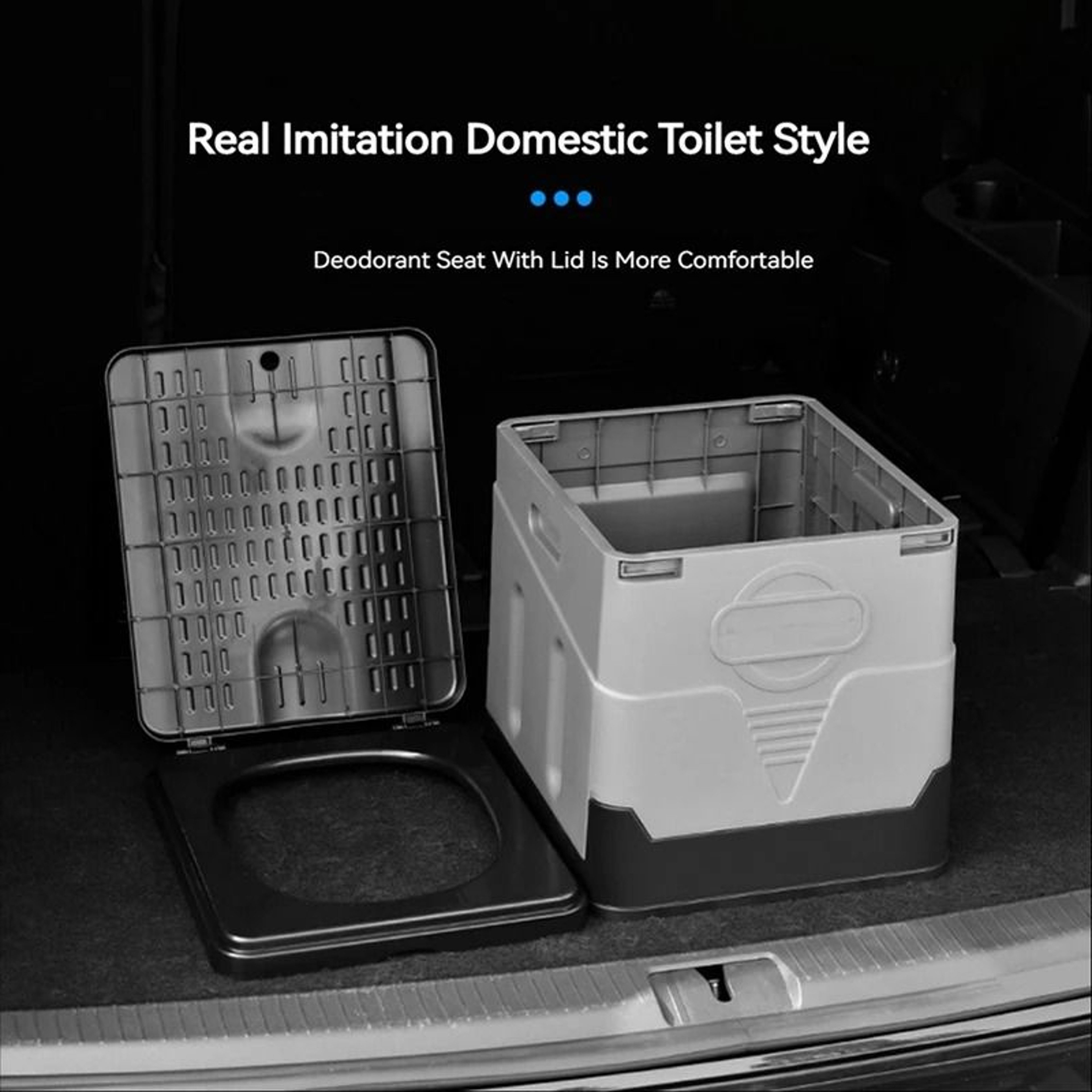 Portable Folding Travel Toilet For Adults 2
