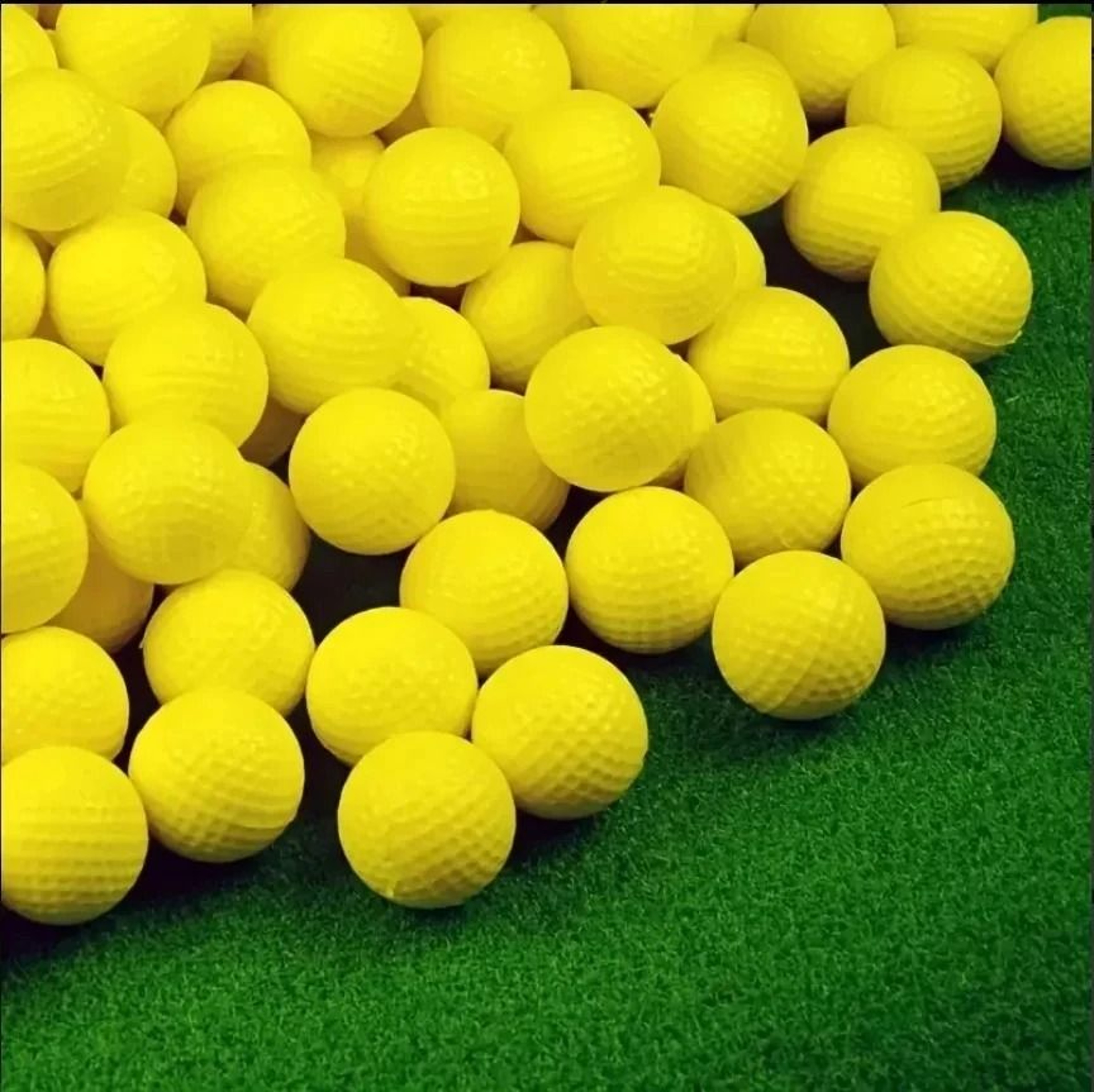 Foam Golf Practice Balls For Indoor And Outdoor Training 10 Pack 0