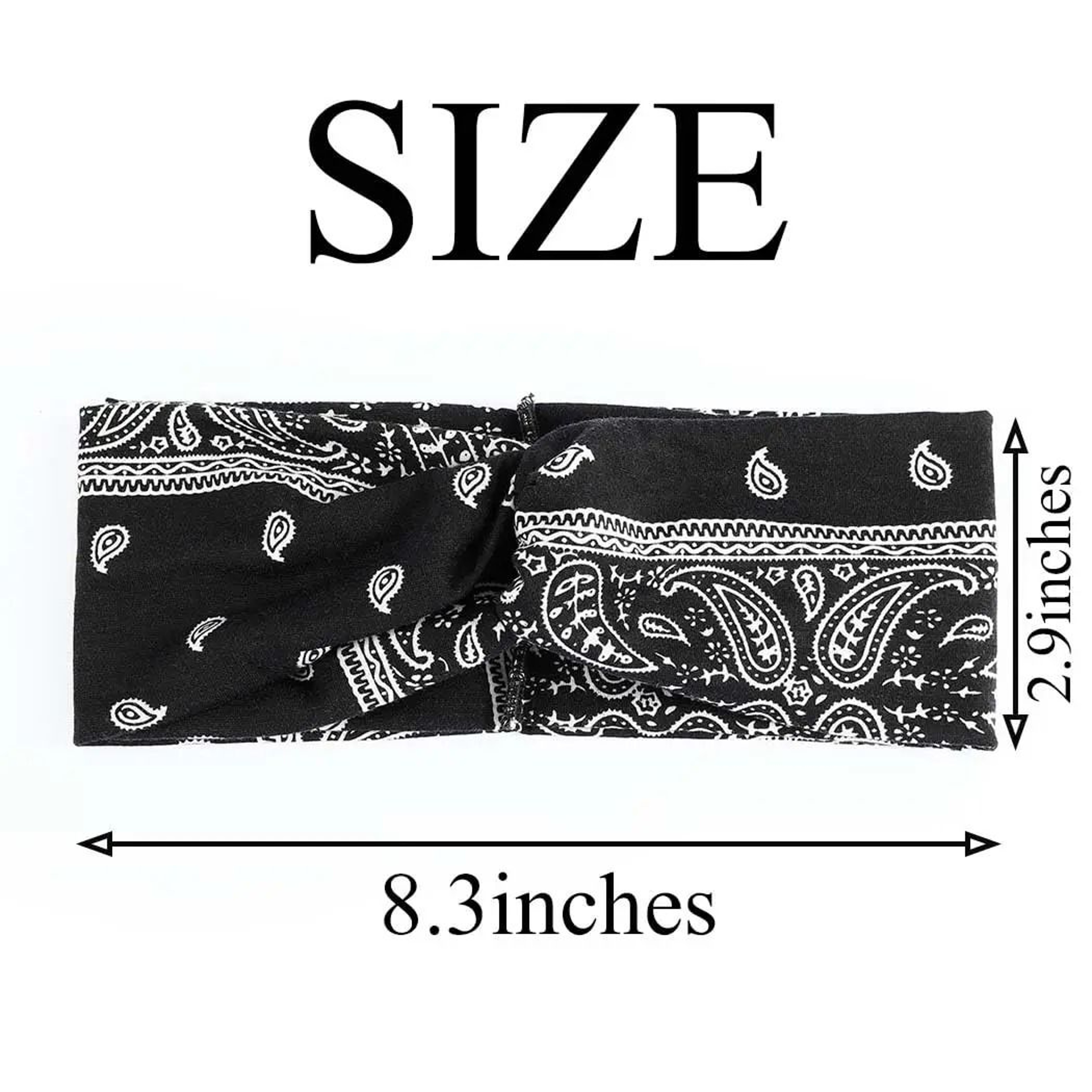 Wide Knotted Headband For Women 3