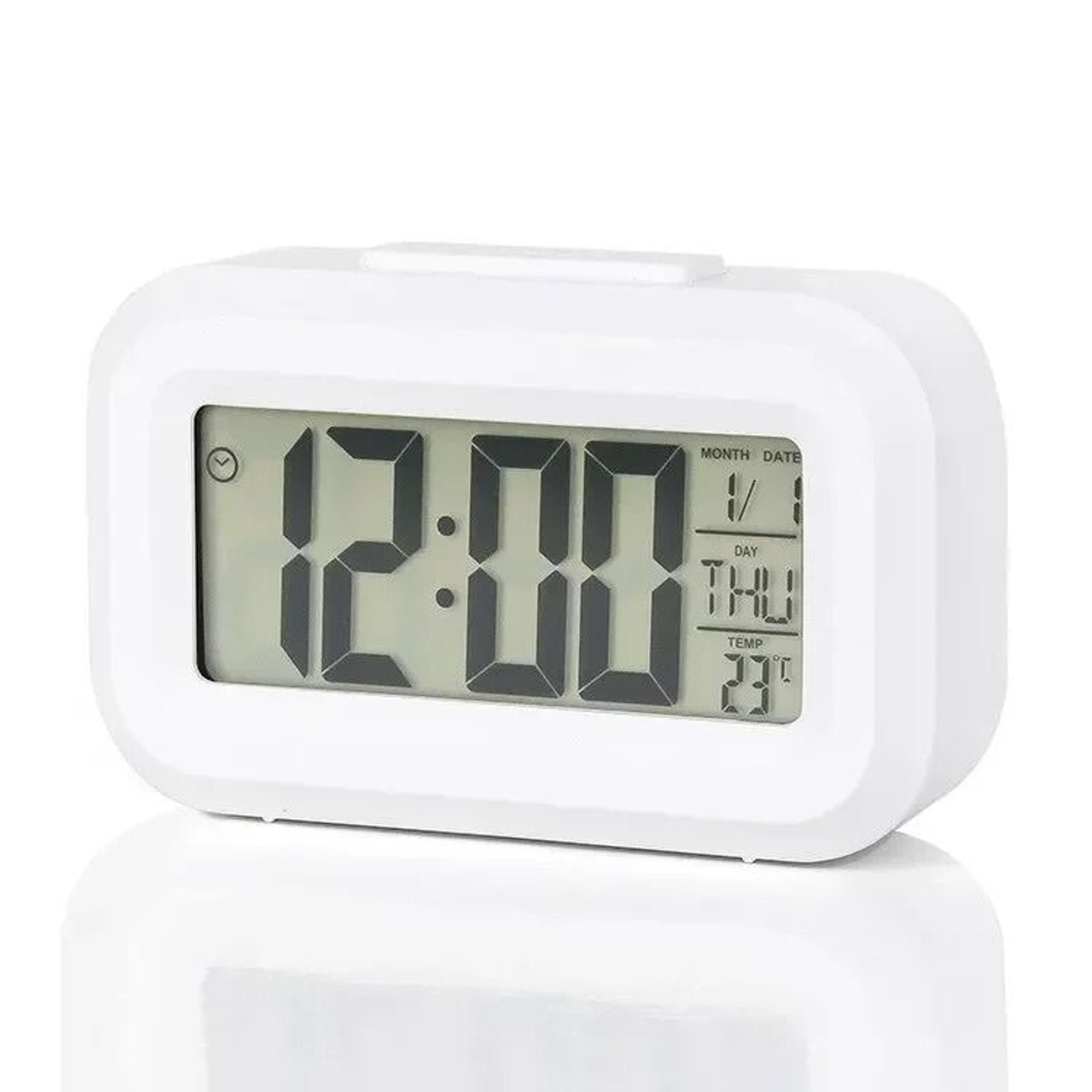 LED Digital Alarm Clock With Backlight Snooze And Calendar Display 7