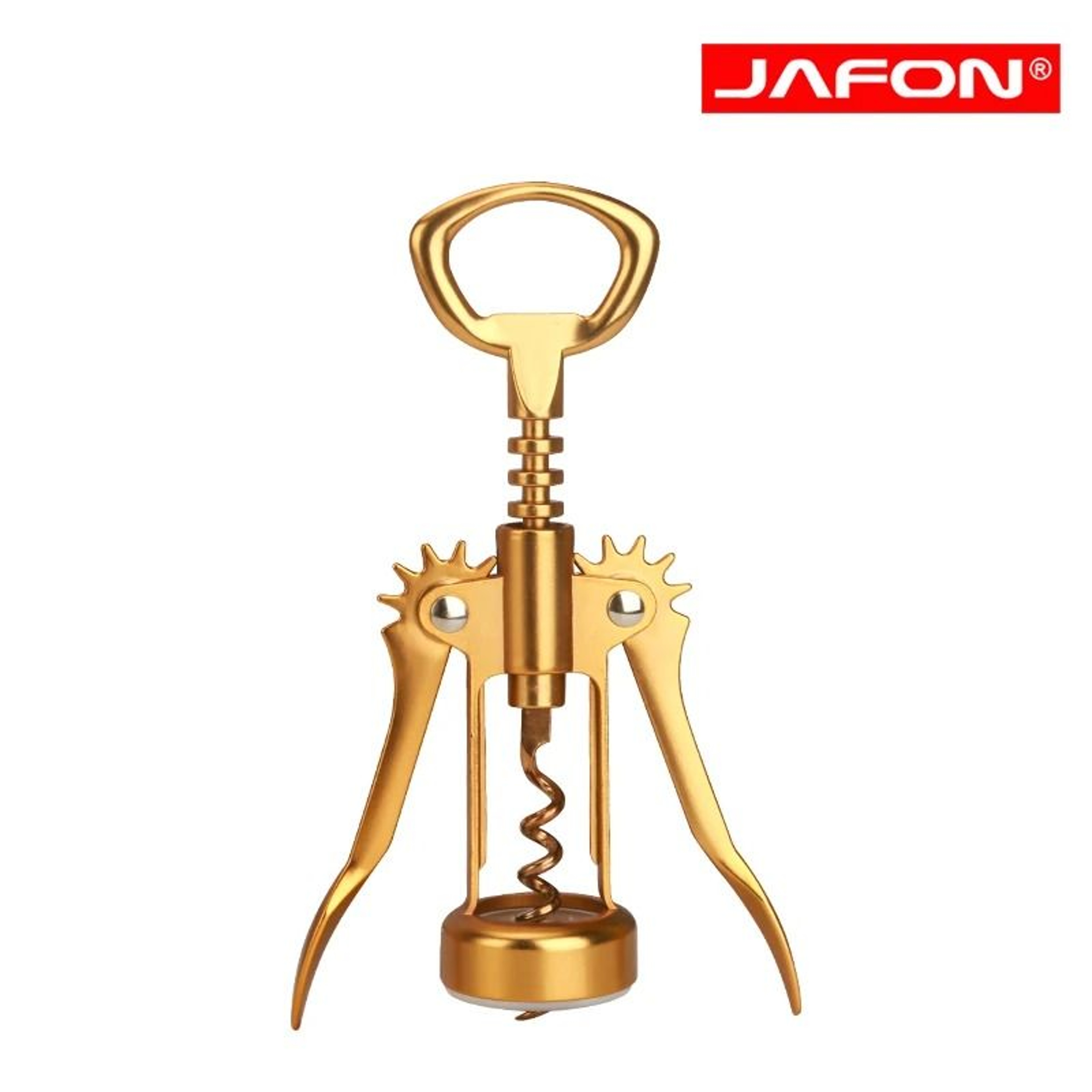 Dark Gold Wine Opener Wing Corkscrew With Bottle Opener 1