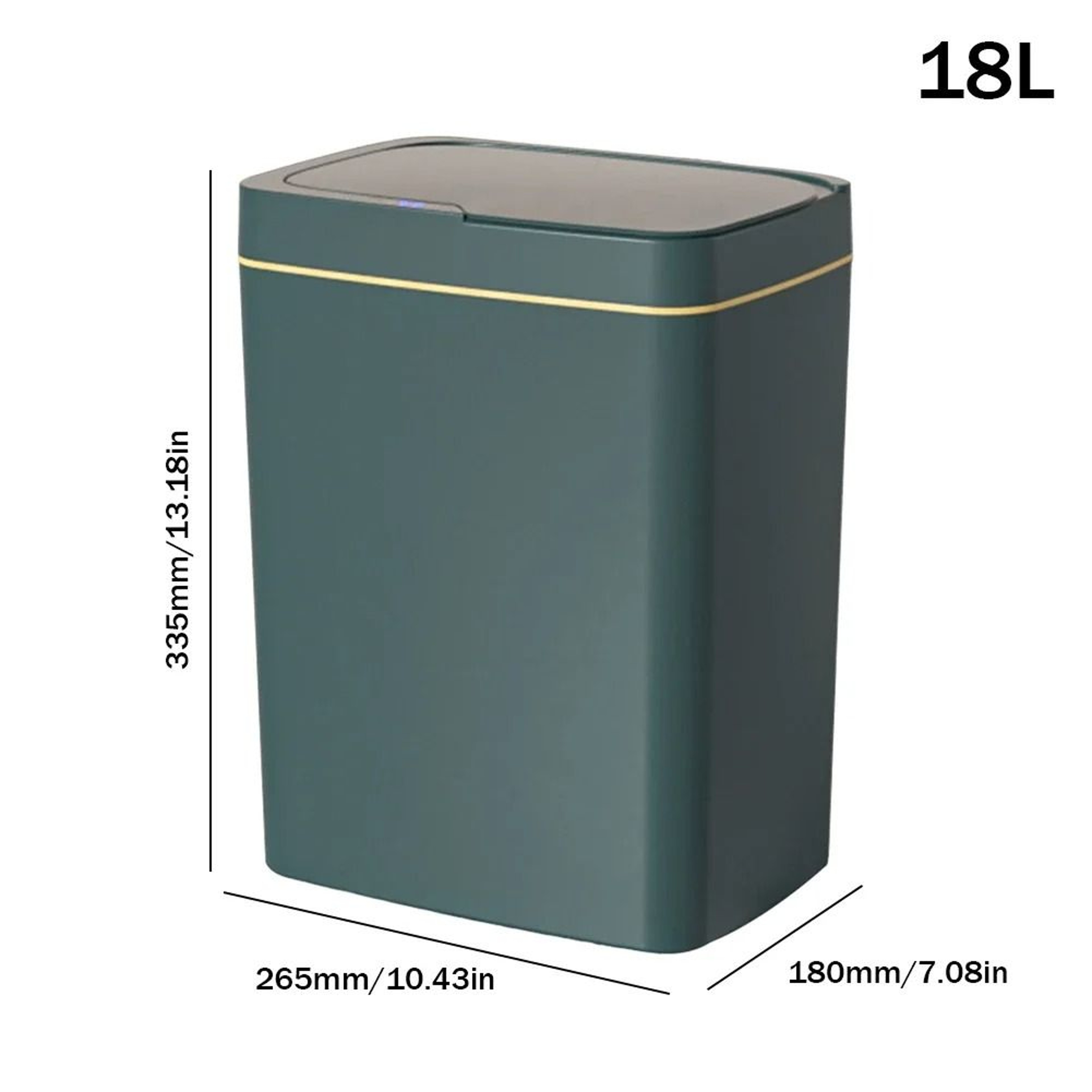 Smart Sensor Trash Can Touchless Automatic Waste Bin For Kitchen And Bathroom 9