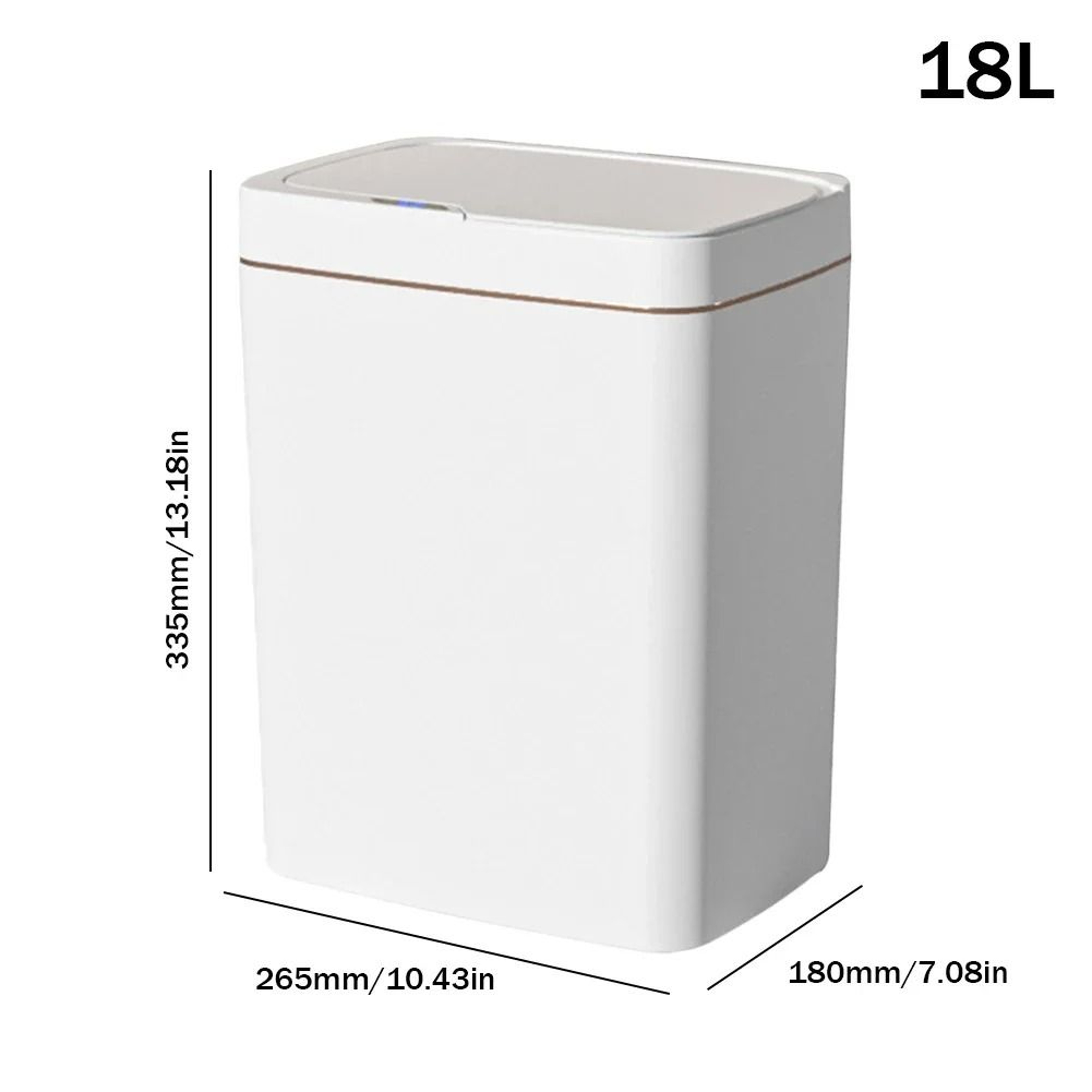 Smart Sensor Trash Can Touchless Automatic Waste Bin For Kitchen And Bathroom 11