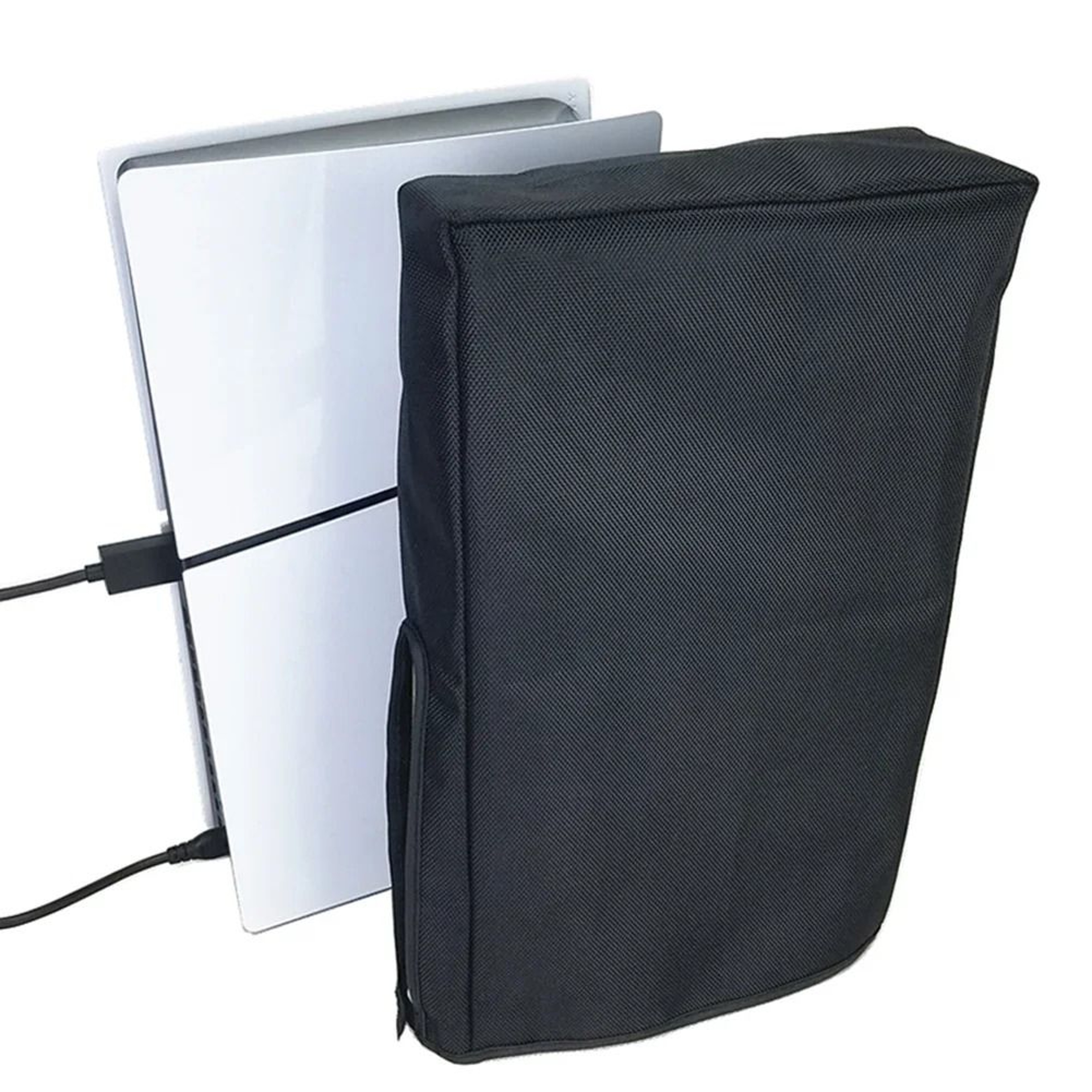 PS5 Slim Console Dust Cover Waterproof Anti Scratch Protector For Vertical Or Horizontal Setup 1