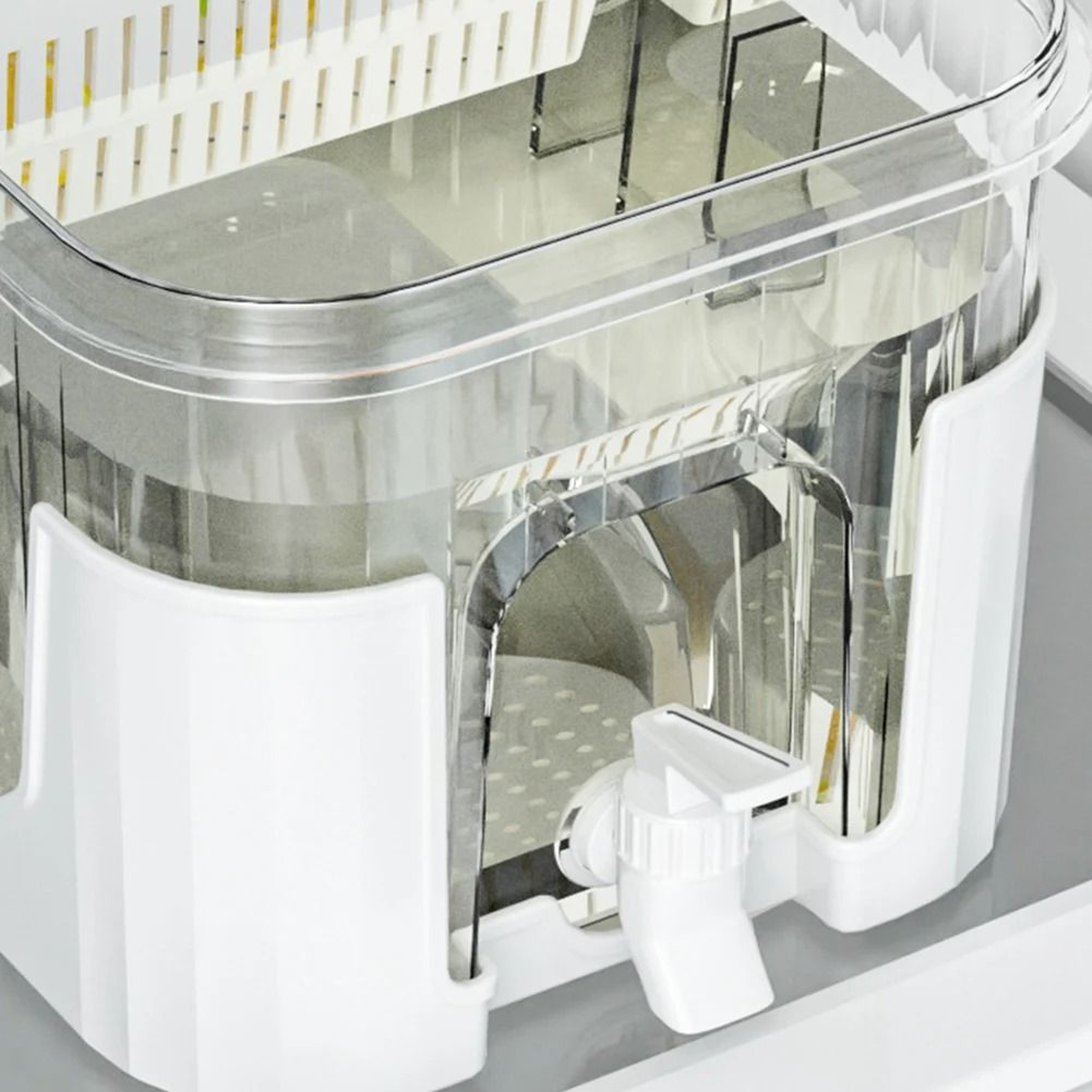 5L Refrigerator Juice Pitcher With Faucet And Bracket  Cold Water And Beverage Dispenser 0