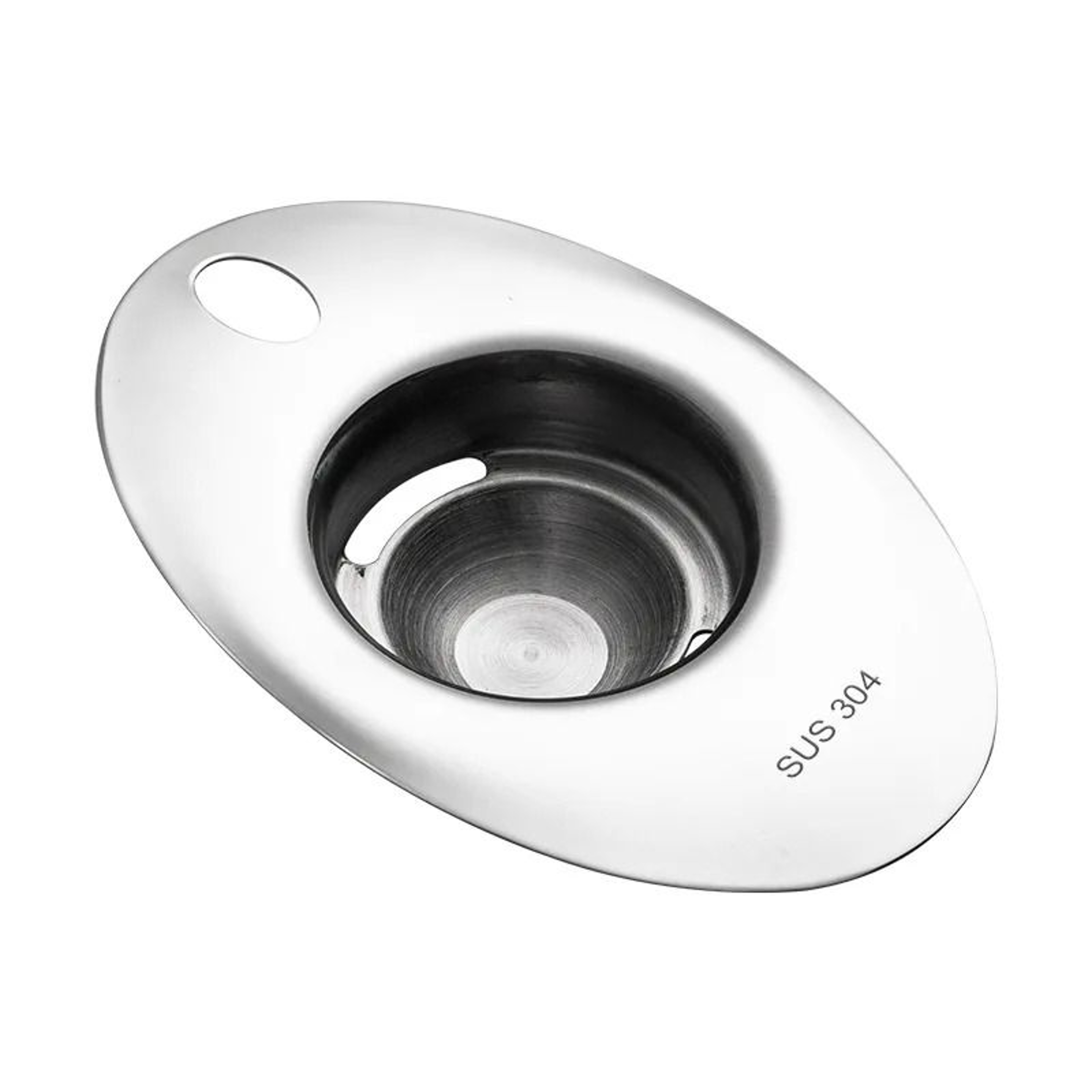 Stainless Steel Egg White Separator  Ergonomic Yolk Filter Funnel Spoon Tool 8