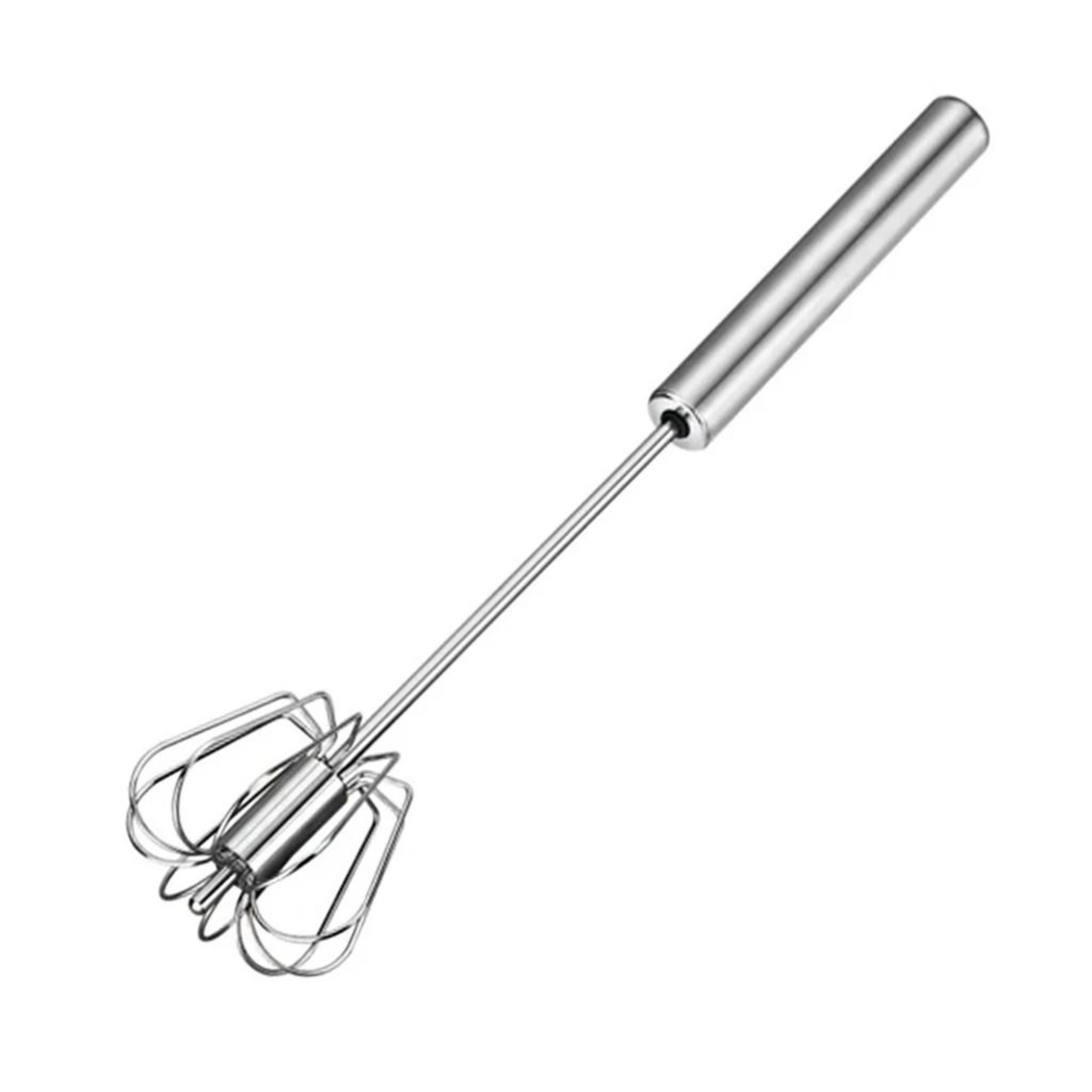 Semi Automatic Mixer Whisk Egg Beater Stainless Steel Manual Hand Mixer 8