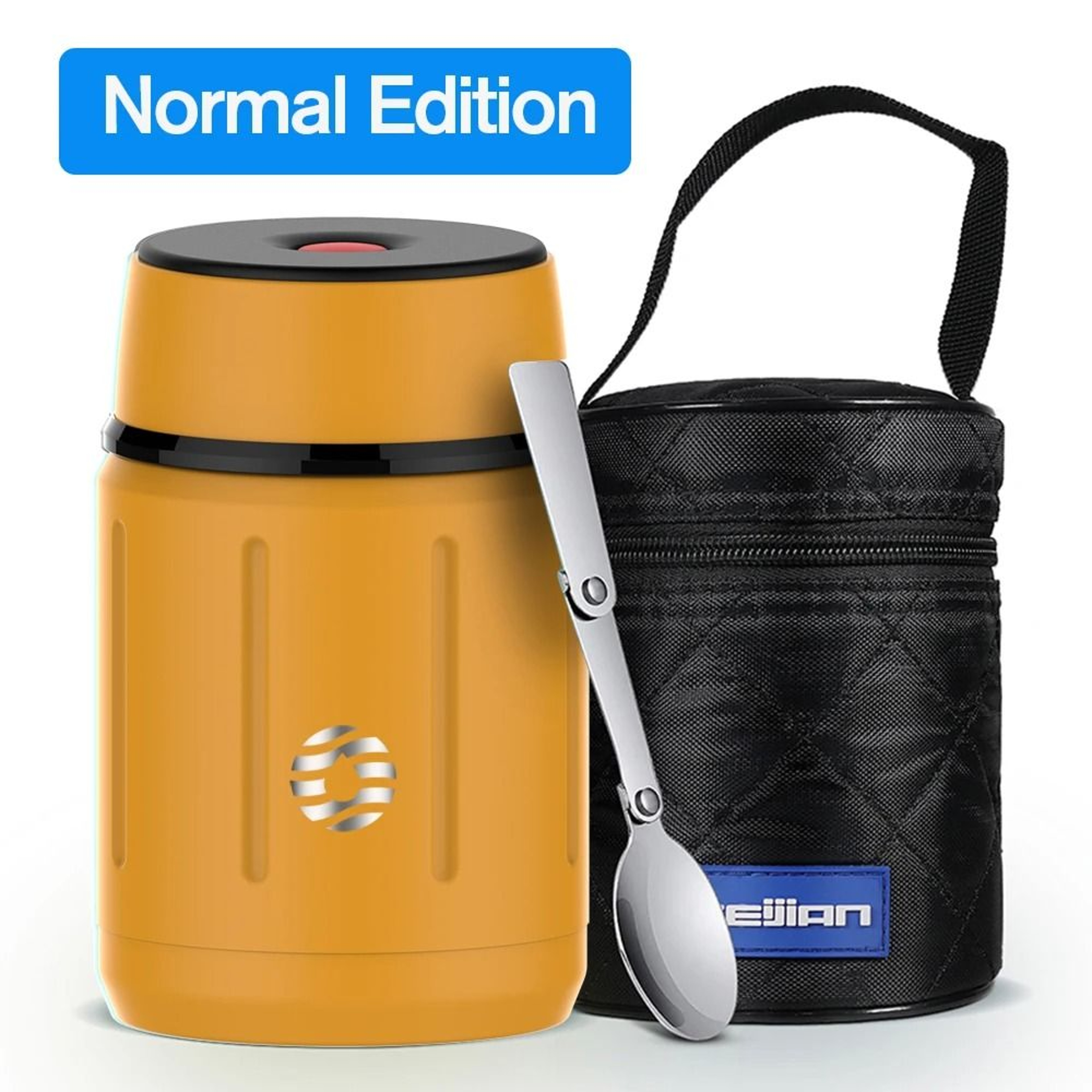 Food Thermos Vacuum Lunch Box Stainless Steel 750ML With Spoon 7