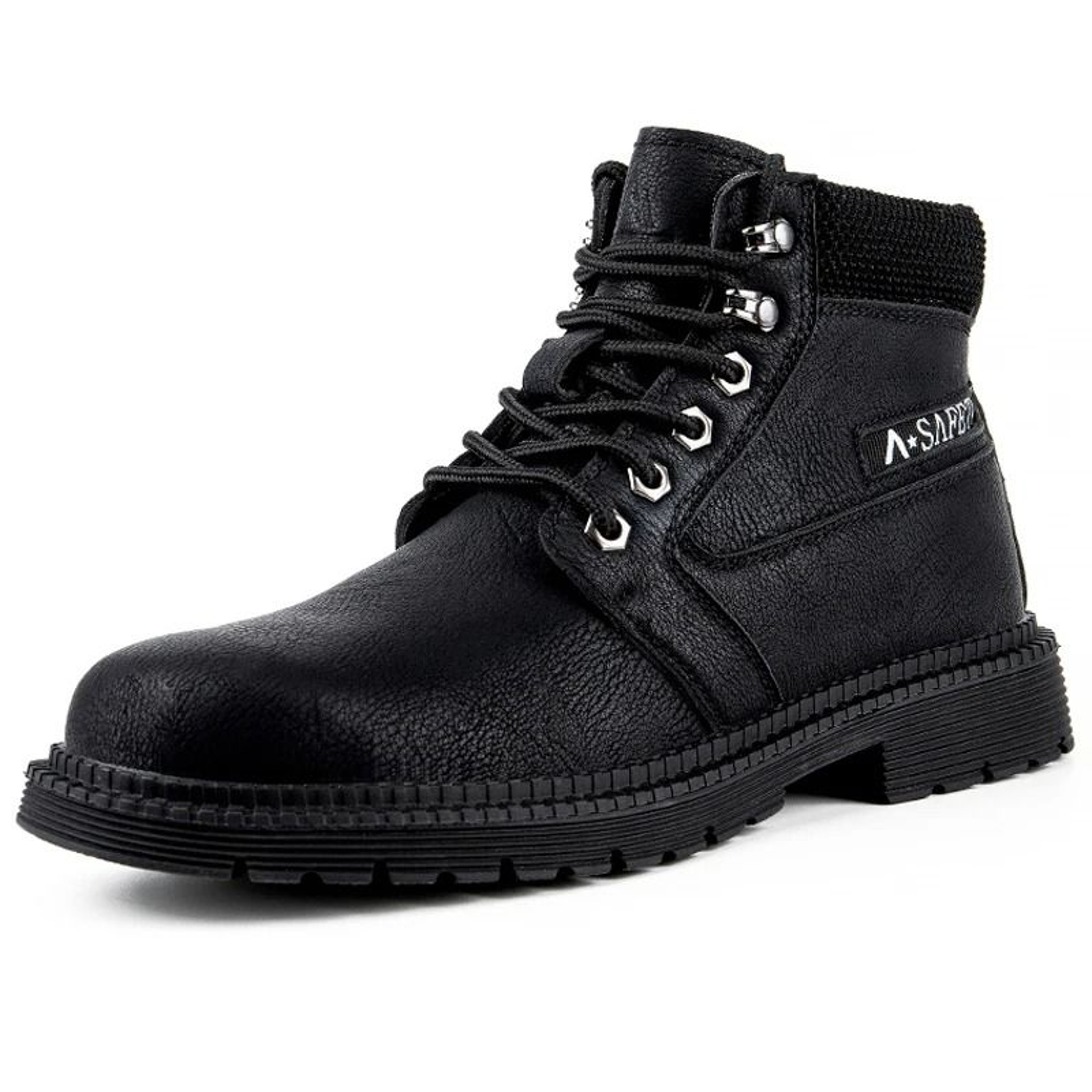 Men Waterproof Steel Toe Work Safety Boots 4