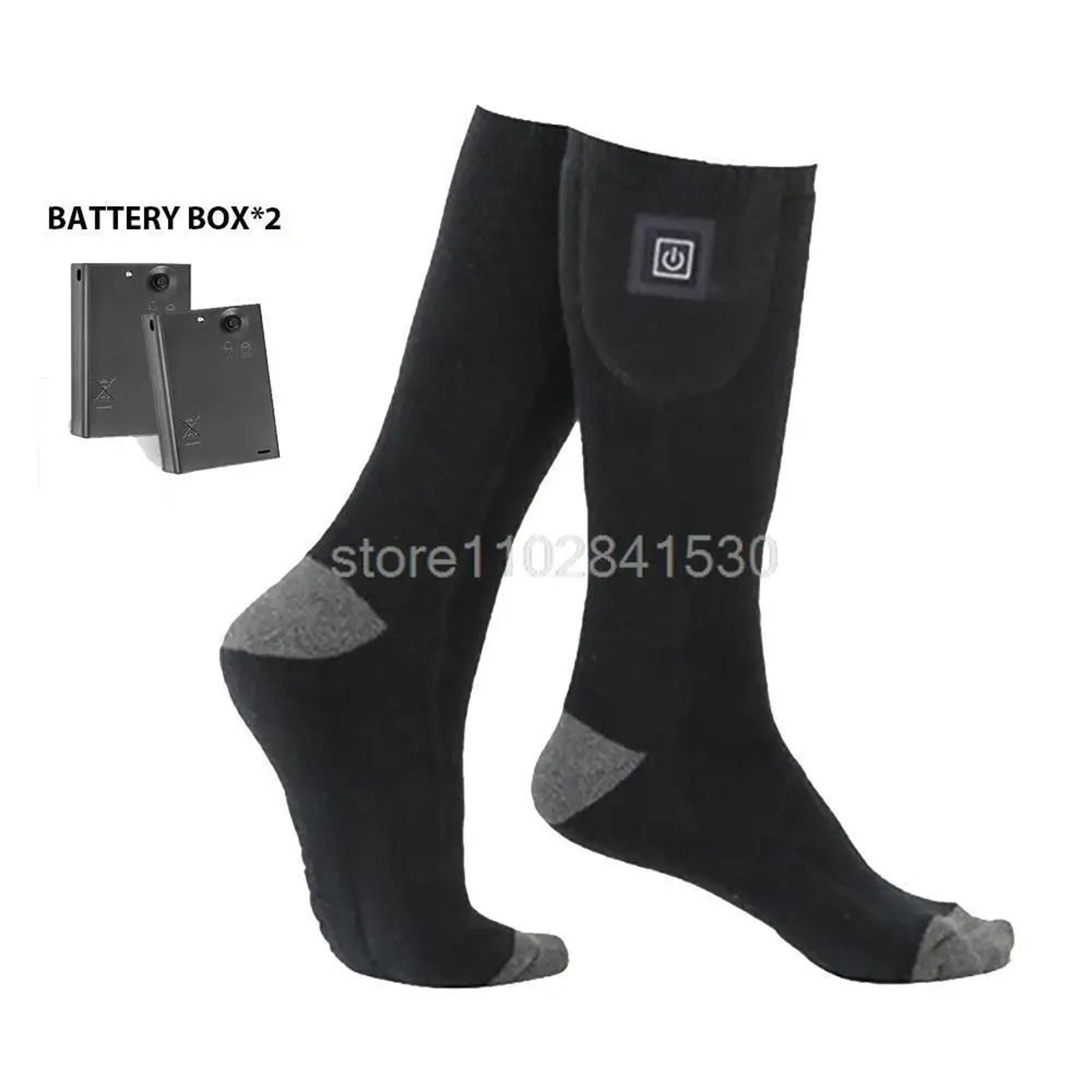 Rechargeable Heated Winter Socks For Outdoor Warmth 7