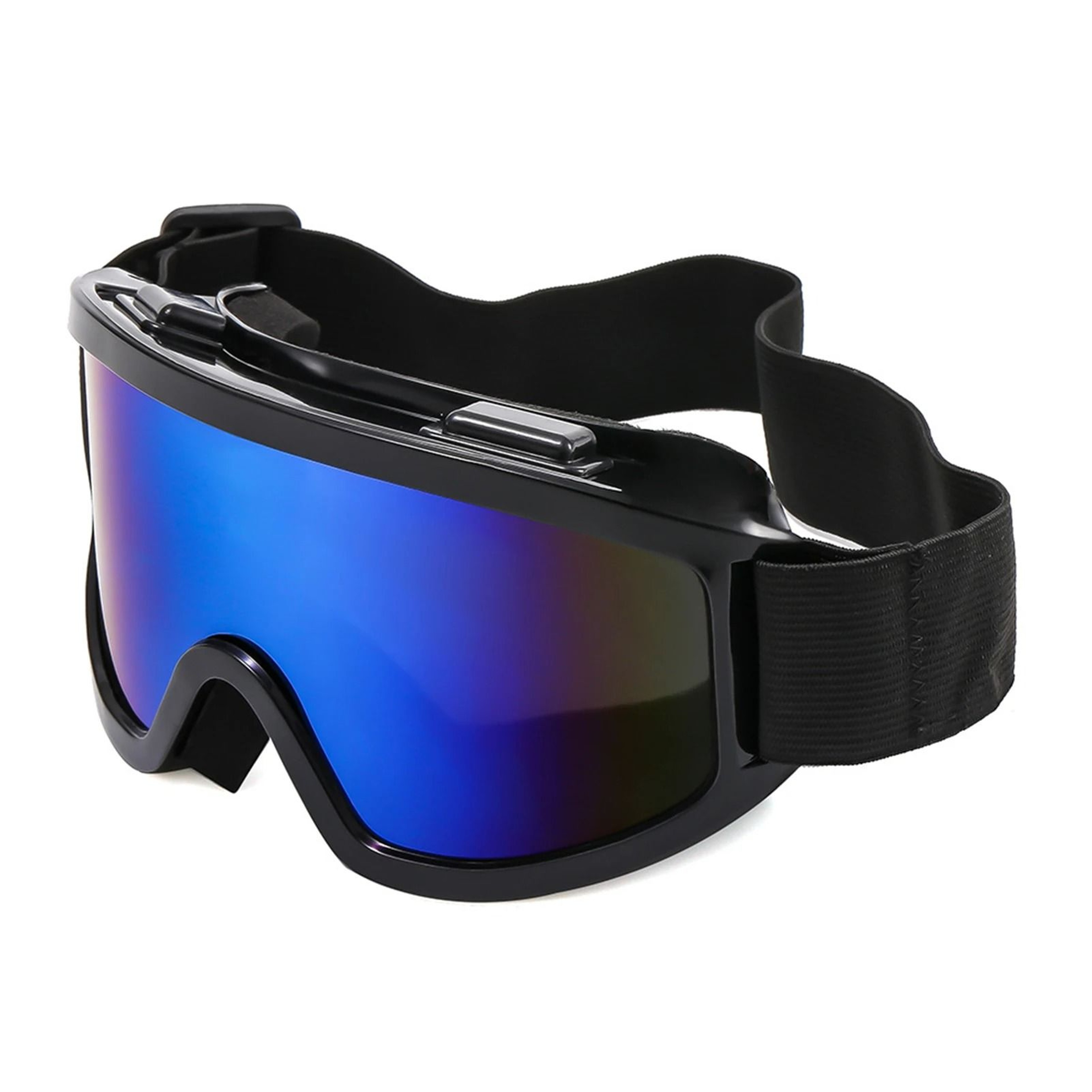 Large Frame Ski Goggles With Colorful Lens Anti Collision Anti Glare Outdoor Snow Goggles 15