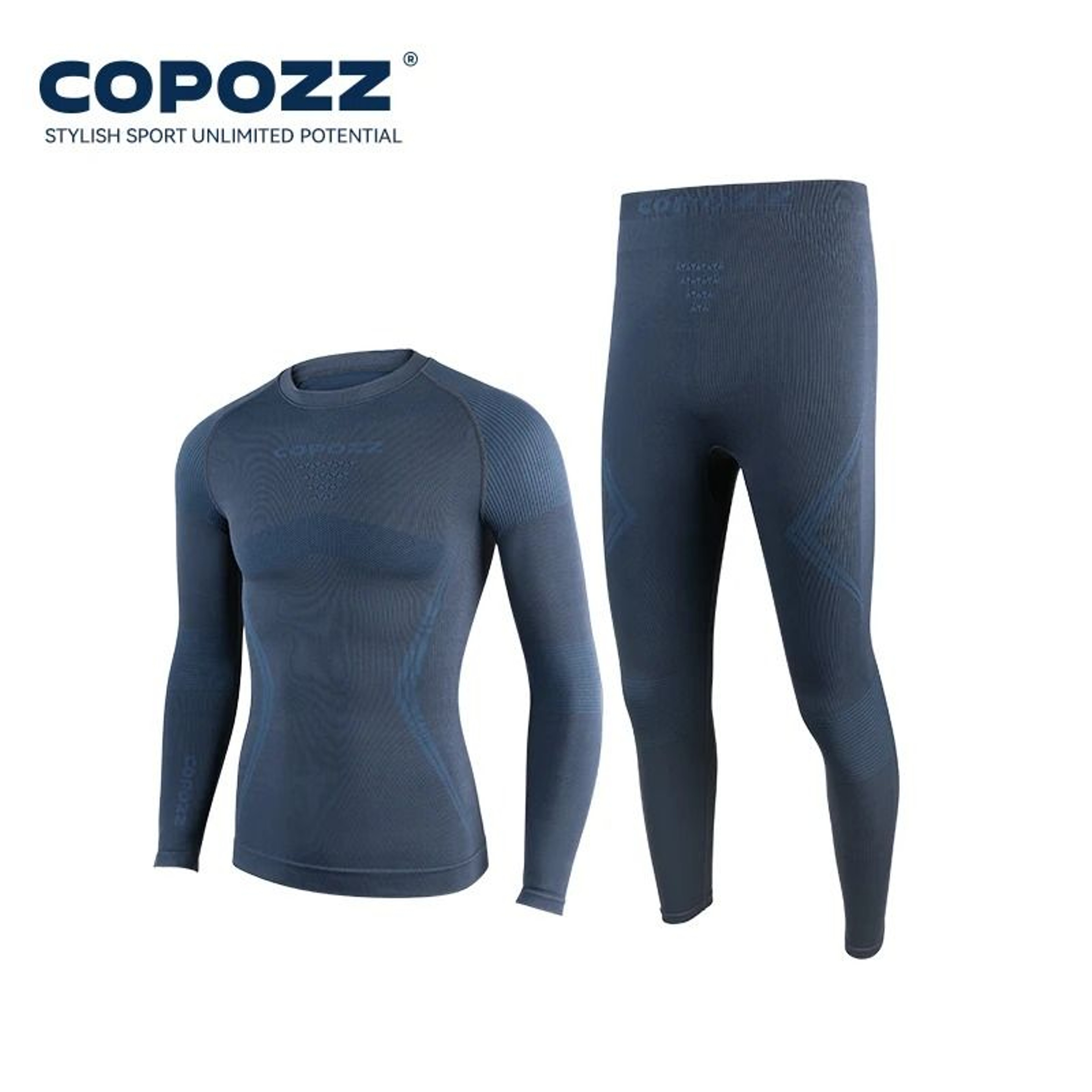 Thermal Ski Base Layer Set For Men And Women  Quick Dry Compression Top And Pants 7